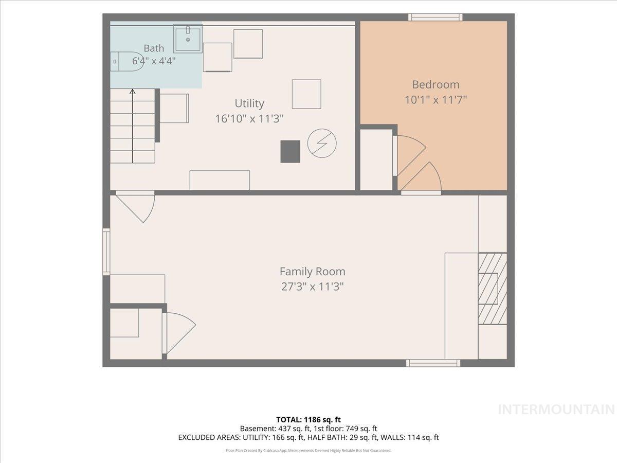 5021 Peg Street, Boise, Idaho 83705, 3 Bedrooms, 1 Bathroom, Residential For Sale, Price $389,900, 98990604