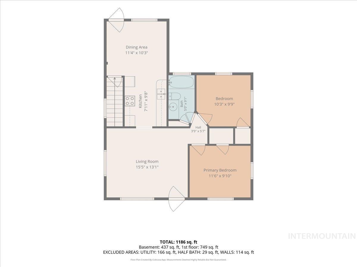 5021 Peg Street, Boise, Idaho 83705, 3 Bedrooms, 1 Bathroom, Residential For Sale, Price $389,900, 98990604