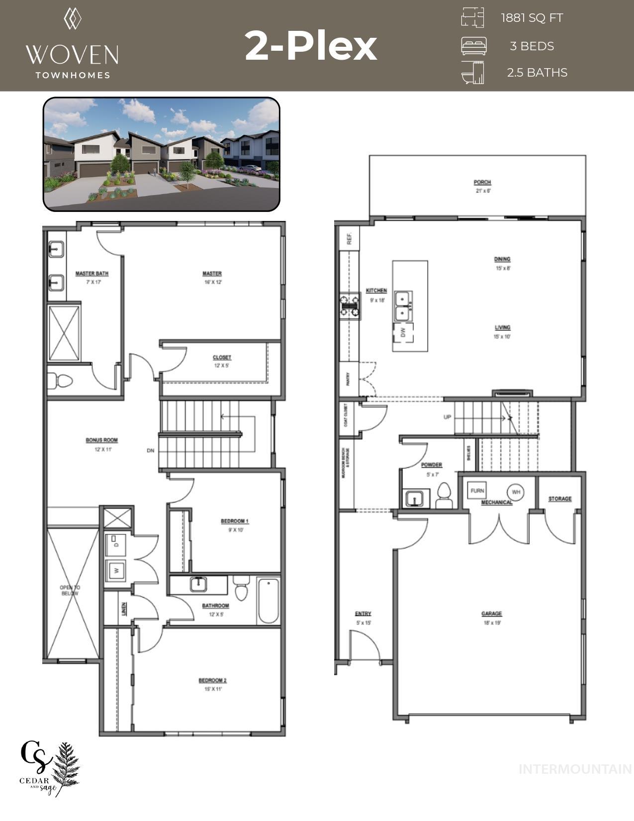 5078/5080 S Brian Ave, Boise, Idaho 83716, 3 Bedrooms, 2.5 Bathrooms, Residential Income For Sale, Price $1,278,000, 98990611