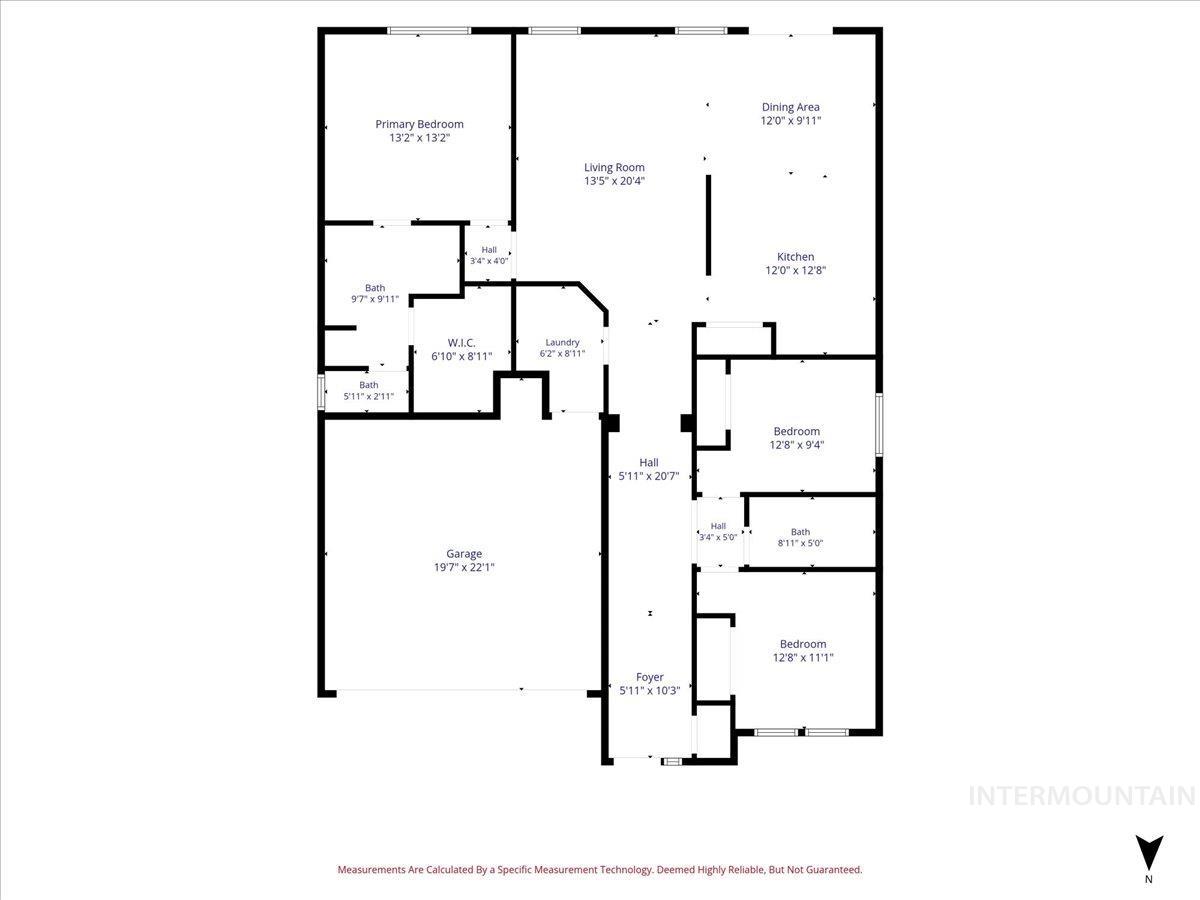 2301 W Skylar St, Nampa, Idaho 83686, 3 Bedrooms, 2 Bathrooms, Residential For Sale, Price $429,000,MLS 98990621