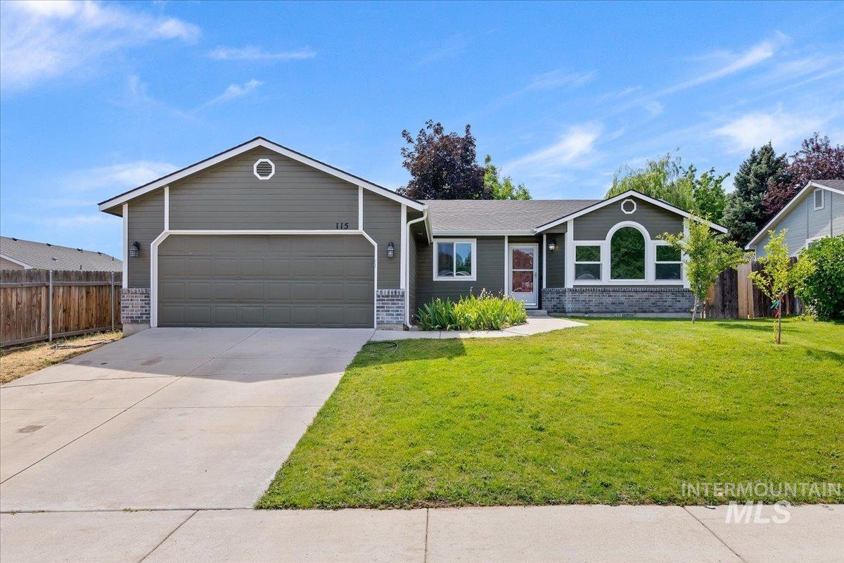 115 Bobcat St, Nampa, Idaho 83687, 3 Bedrooms, 2 Bathrooms, Residential For Sale, Price $350,000,MLS 98990635