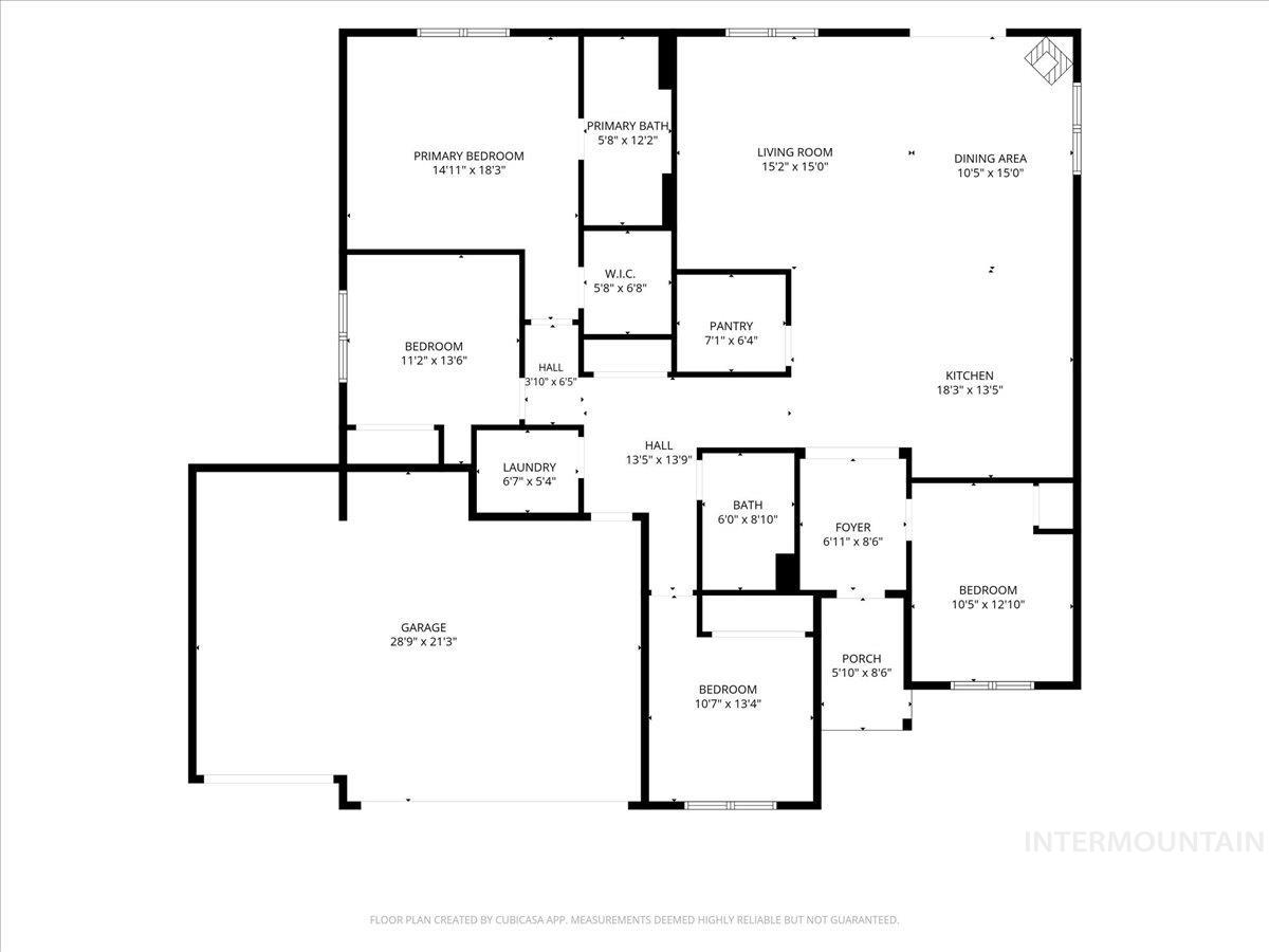 810 Bushnell Ave, Wilder, Idaho 83676, 4 Bedrooms, 2 Bathrooms, Residential For Sale, Price $440,000,MLS 98990647