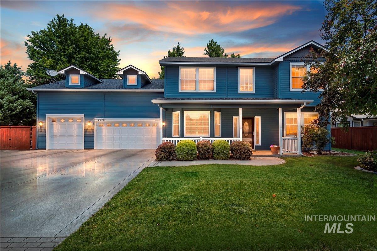 2078 W Lowry Street, Meridian, Idaho 83646, 5 Bedrooms, 2.5 Bathrooms, Residential For Sale, Price $589,900, 98990692