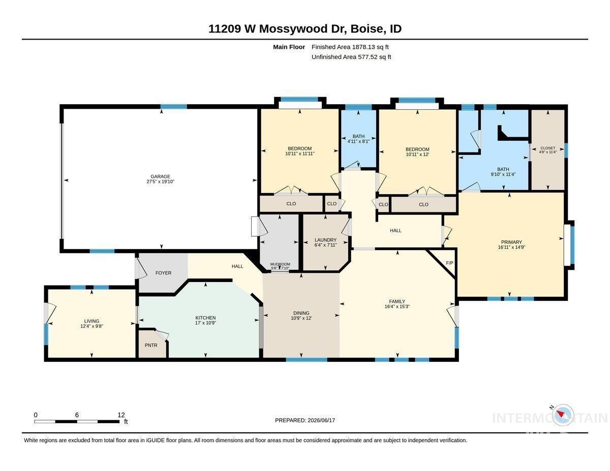 11209 W Mossywood Dr, Boise, Idaho 83709, 3 Bedrooms, 2 Bathrooms, Residential For Sale, Price $569,900,MLS 98990710
