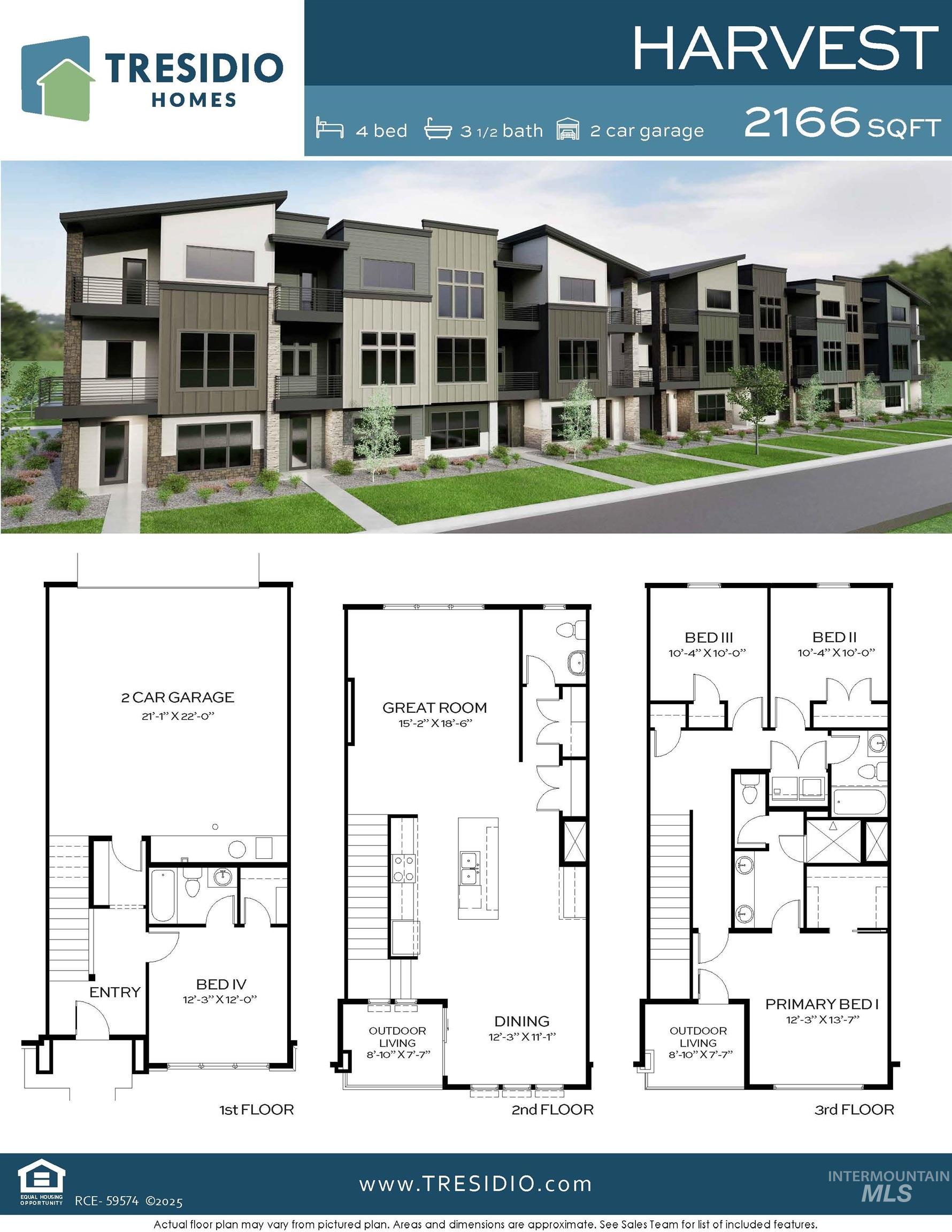 4384 E Brightside St., Boise, Idaho 83712, 3 Bedrooms, 3.5 Bathrooms, Residential For Sale, Price $669,880,MLS 98990715