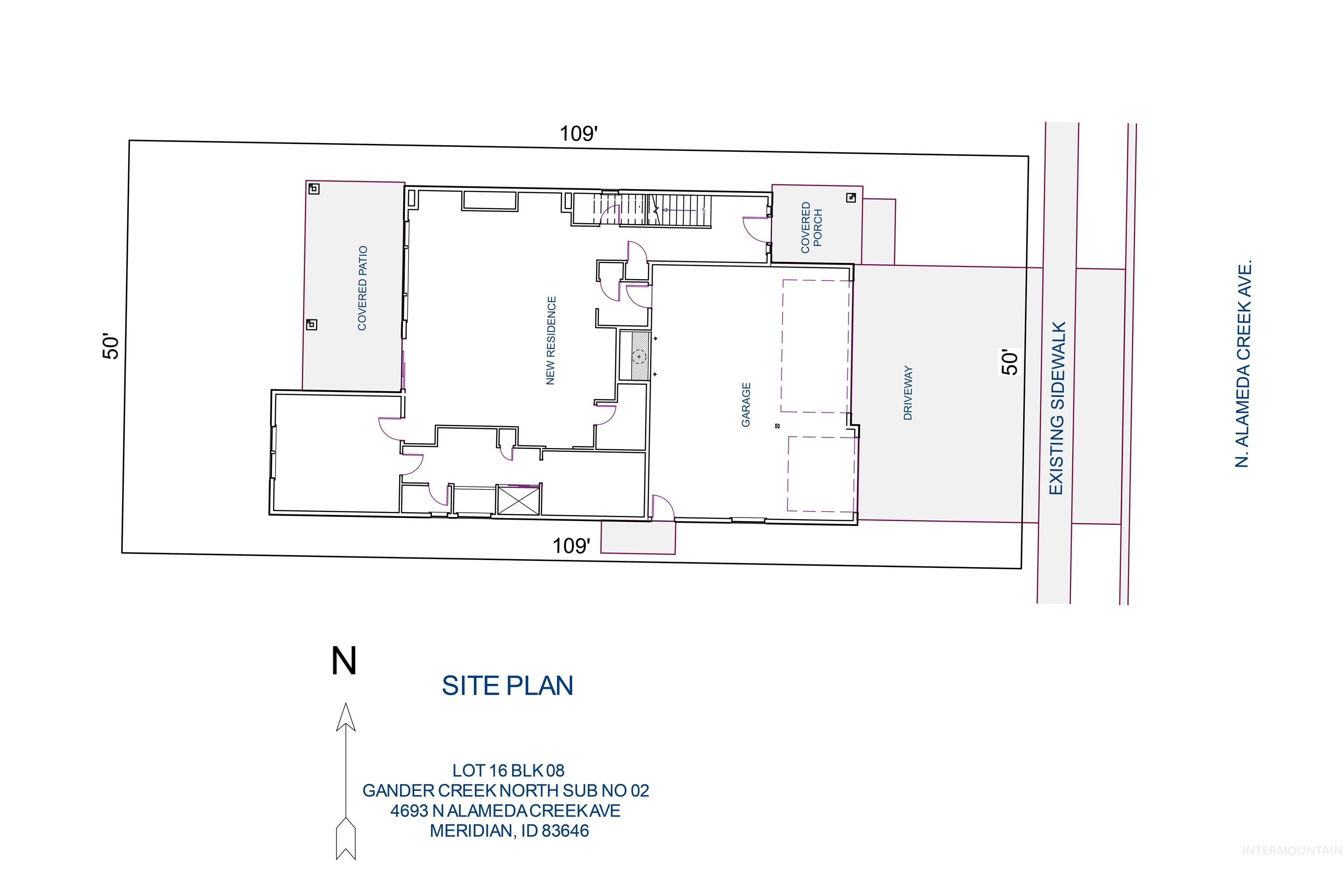 4693 N Alameda Creek Ave, Meridian, Idaho 83646, 4 Bedrooms, 3.5 Bathrooms, Residential For Sale, Price $749,900,MLS 98990749