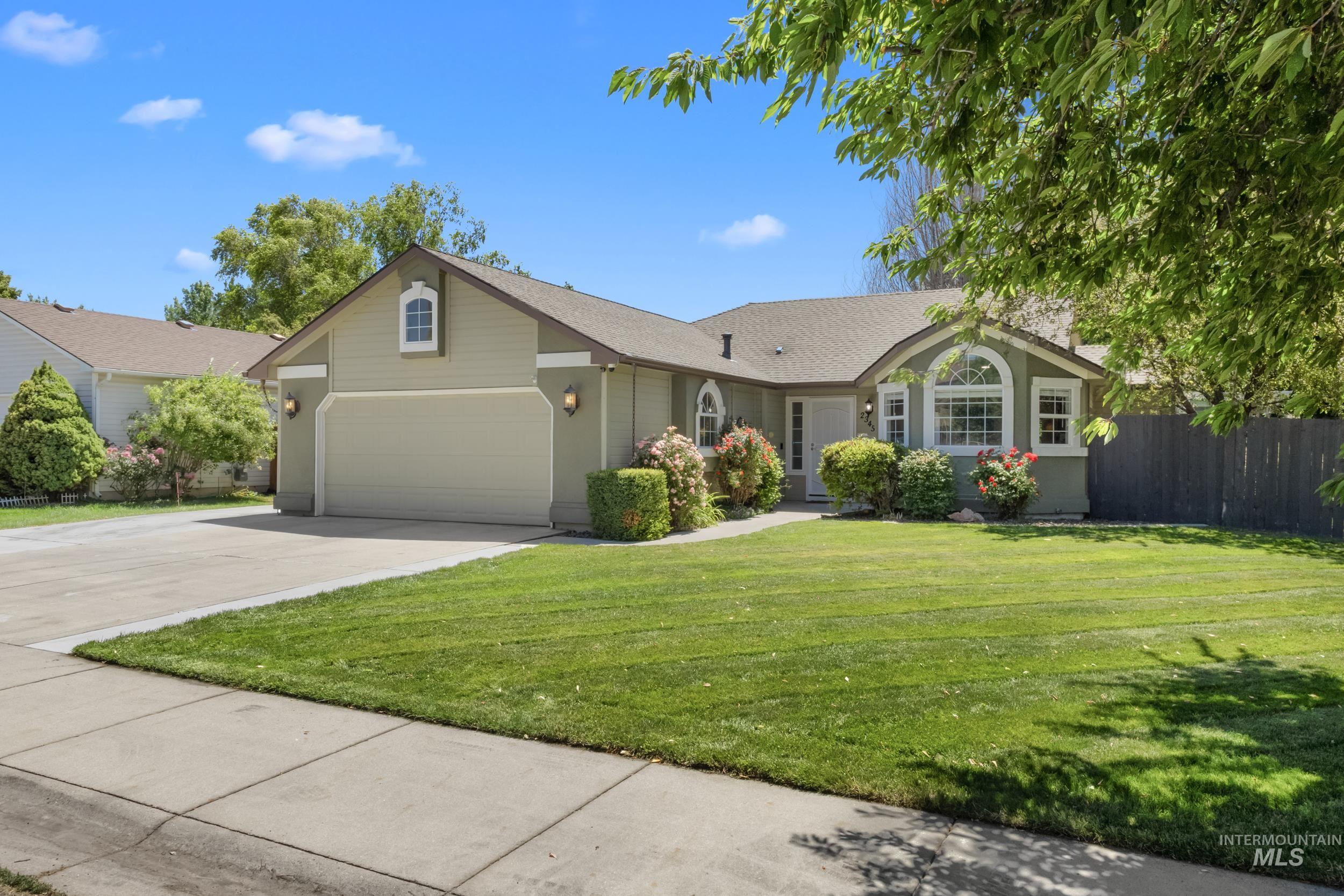 2345 E Clarene St, Meridian, Idaho 83646, 3 Bedrooms, 2 Bathrooms, Residential For Sale, Price $449,000, 98990755