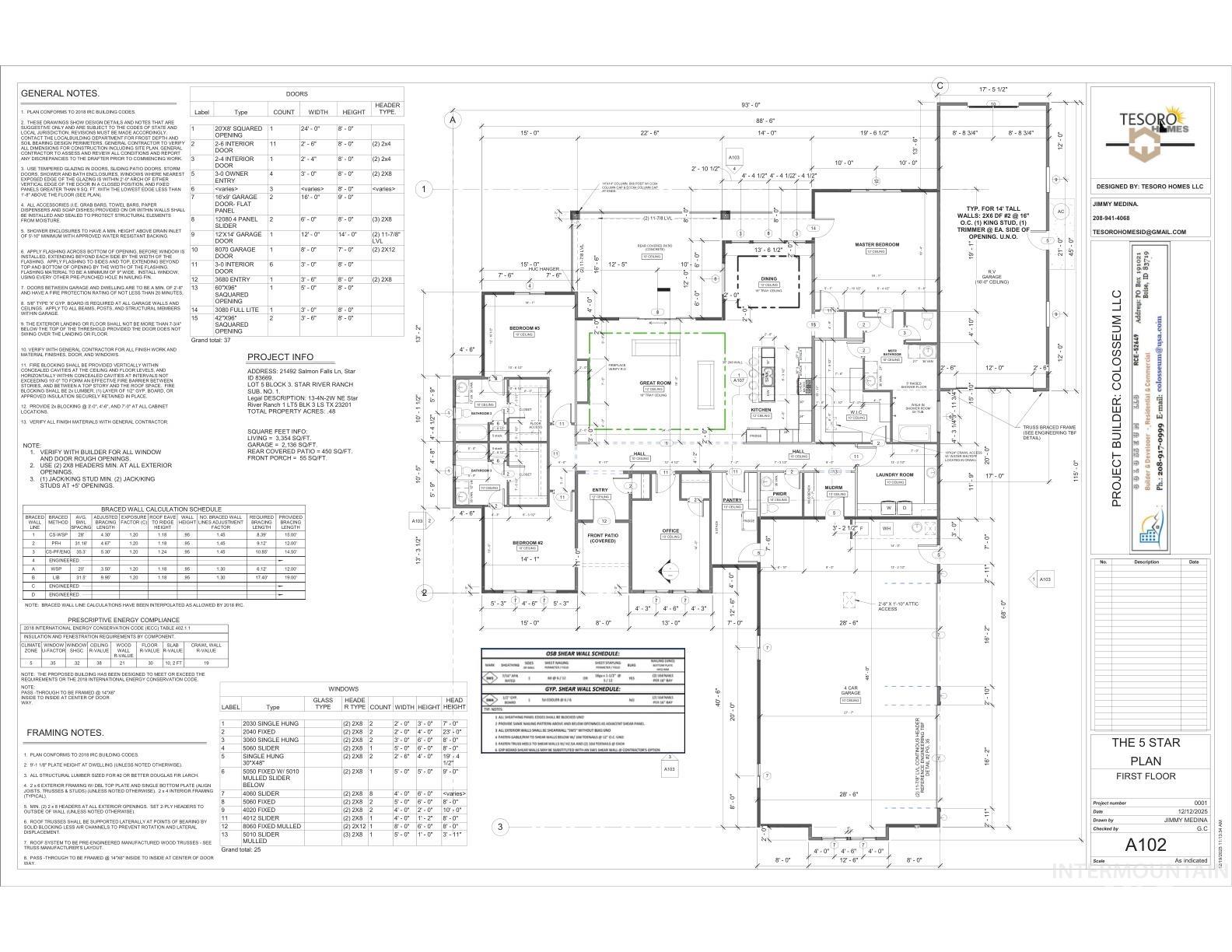 21492 Salmon Falls Lane, Star, Idaho 83669, 4 Bedrooms, 3.5 Bathrooms, Residential For Sale, Price $1,799,500,MLS 98990837