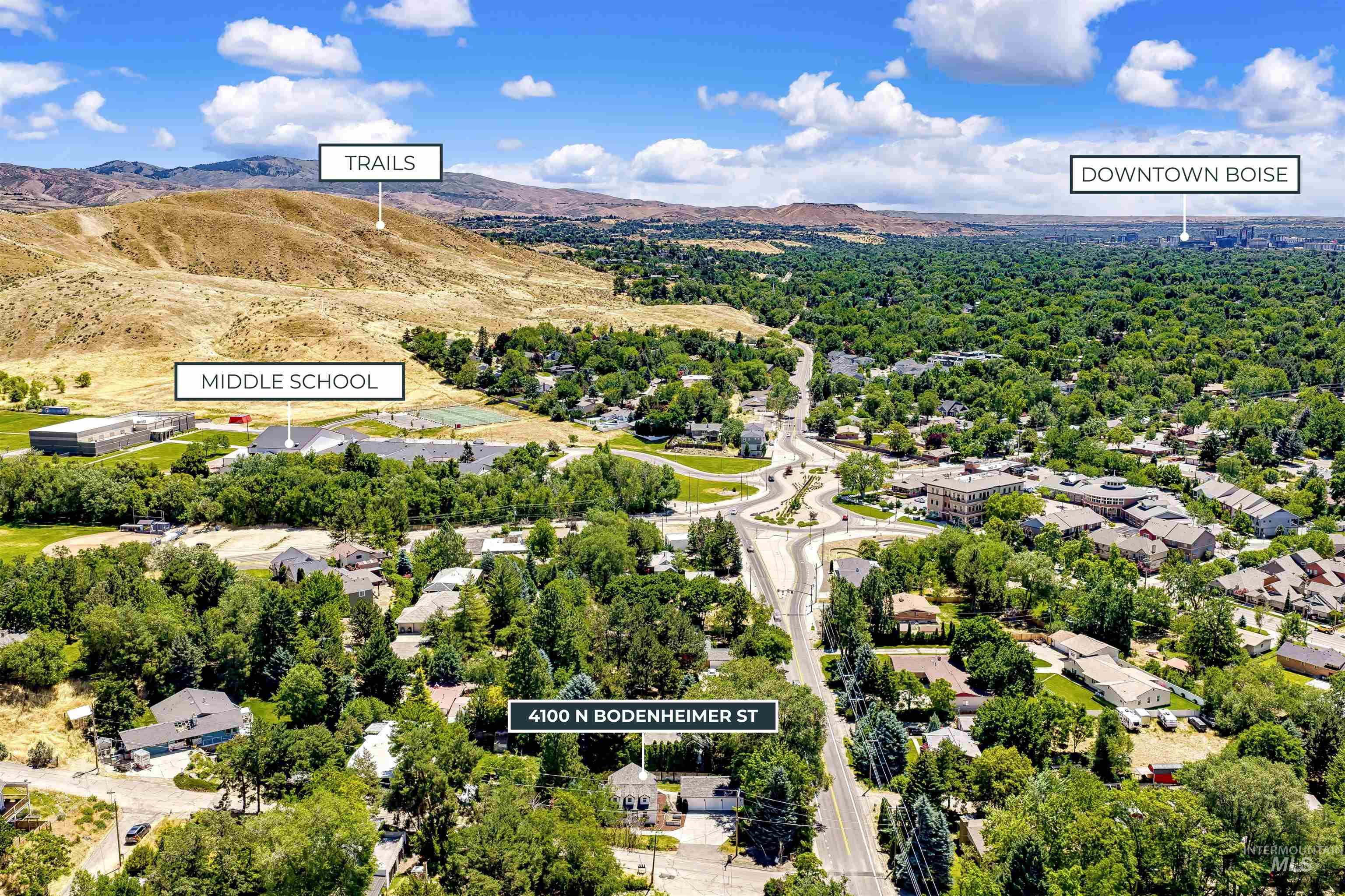 4100 N Bodenheimer St., Boise, Idaho 83703, 4 Bedrooms, 3 Bathrooms, Residential For Sale, Price $799,000,MLS 98990846