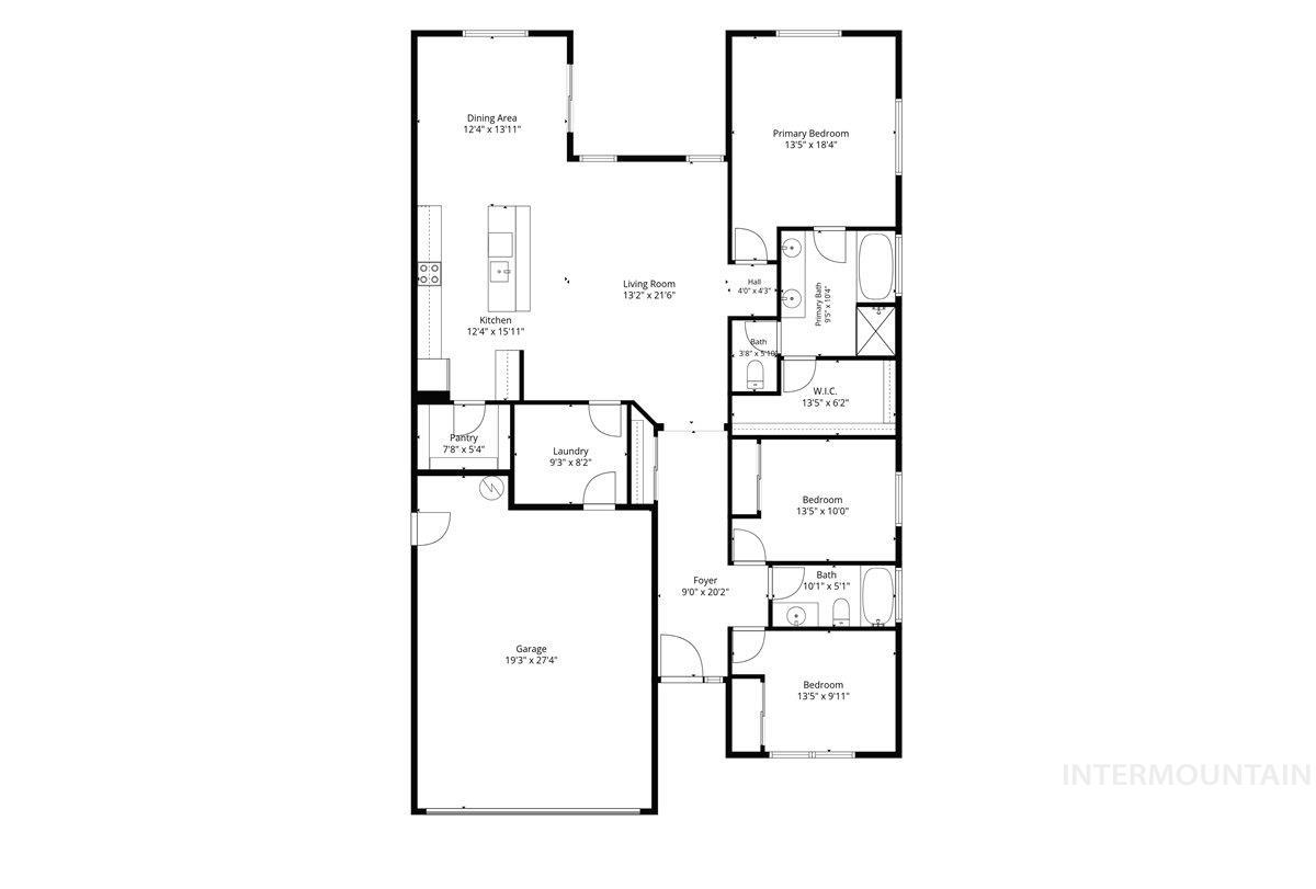 2211 Moon Shadow Dr, Caldwell, Idaho 83607, 3 Bedrooms, 2 Bathrooms, Residential For Sale, Price $399,000,MLS 98990861