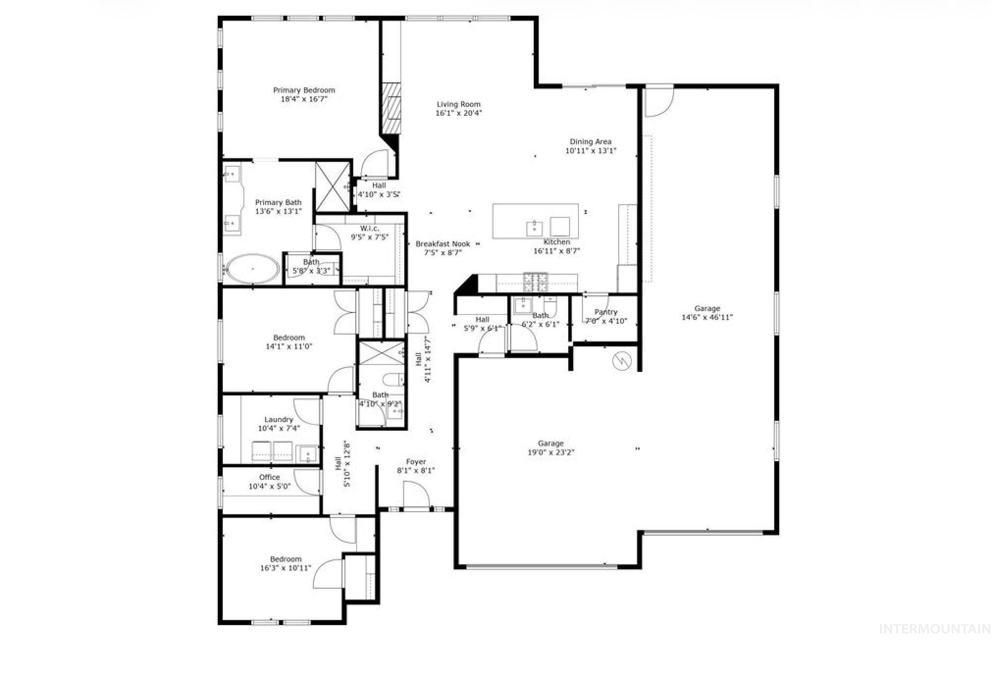 18280 N Tulip Ave, Nampa, Idaho 83687, 3 Bedrooms, 2.5 Bathrooms, Residential For Sale, Price $625,000, 98990915