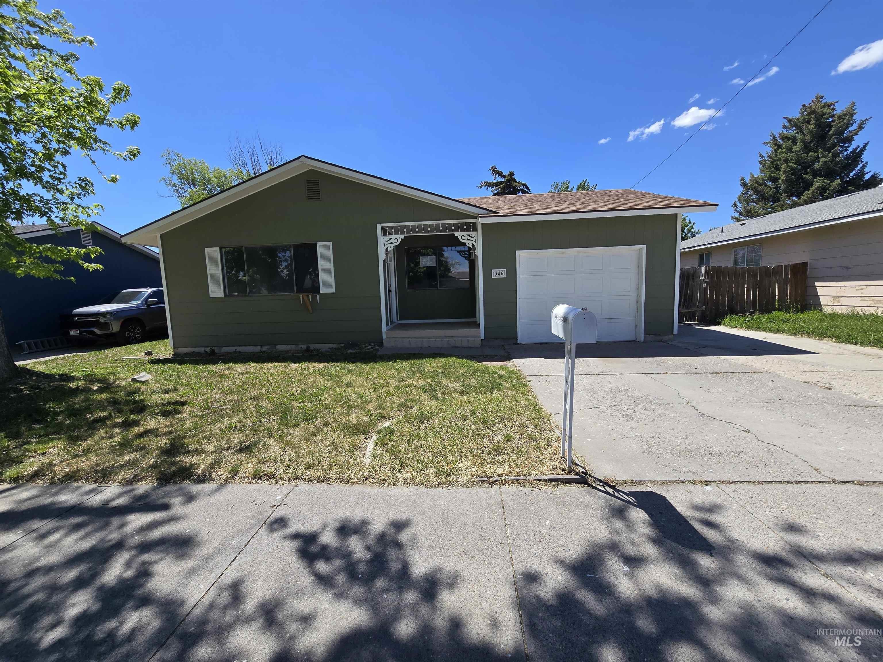 346 N Conant Ave., Burley, Idaho 83318, 3 Bedrooms, 1 Bathroom, Residential For Sale, Price $247,000, 98990951