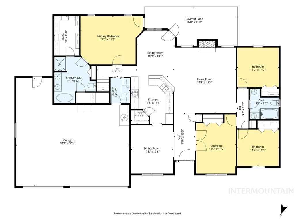 1837 W Merganzer Dr, Meridian, Idaho 83642-6179, 4 Bedrooms, 2.5 Bathrooms, Residential For Sale, Price $570,000, 98990960