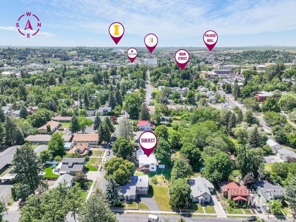732/734 E 7th St., Moscow, Idaho 83843, 2 Bedrooms, 1 Bathroom, Residential Income For Sale, Price $449,000, 98991016