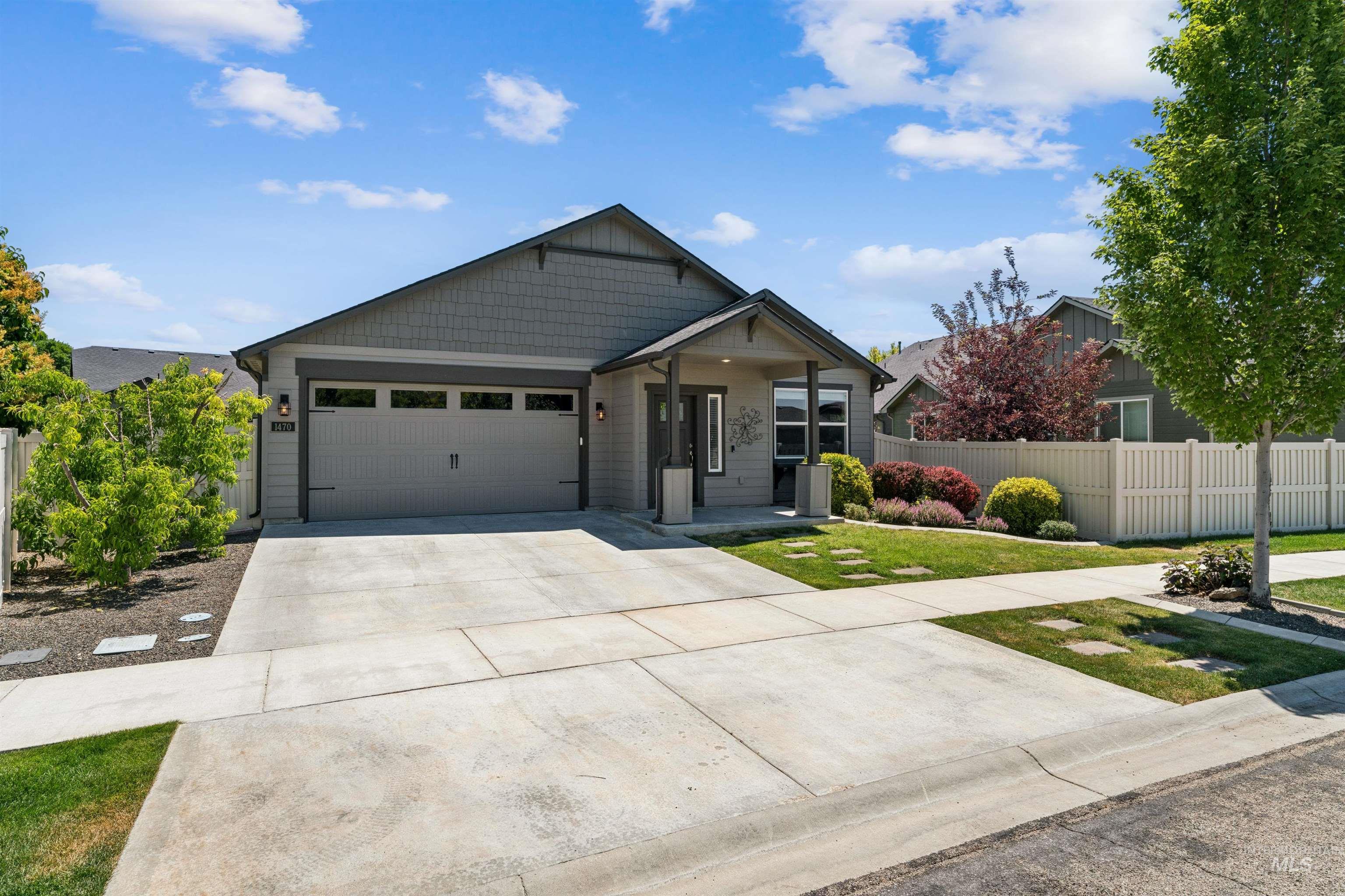 1470 S Diomi way, Boise, Idaho 83709, 3 Bedrooms, 2 Bathrooms, Residential For Sale, Price $485,000, 98991036