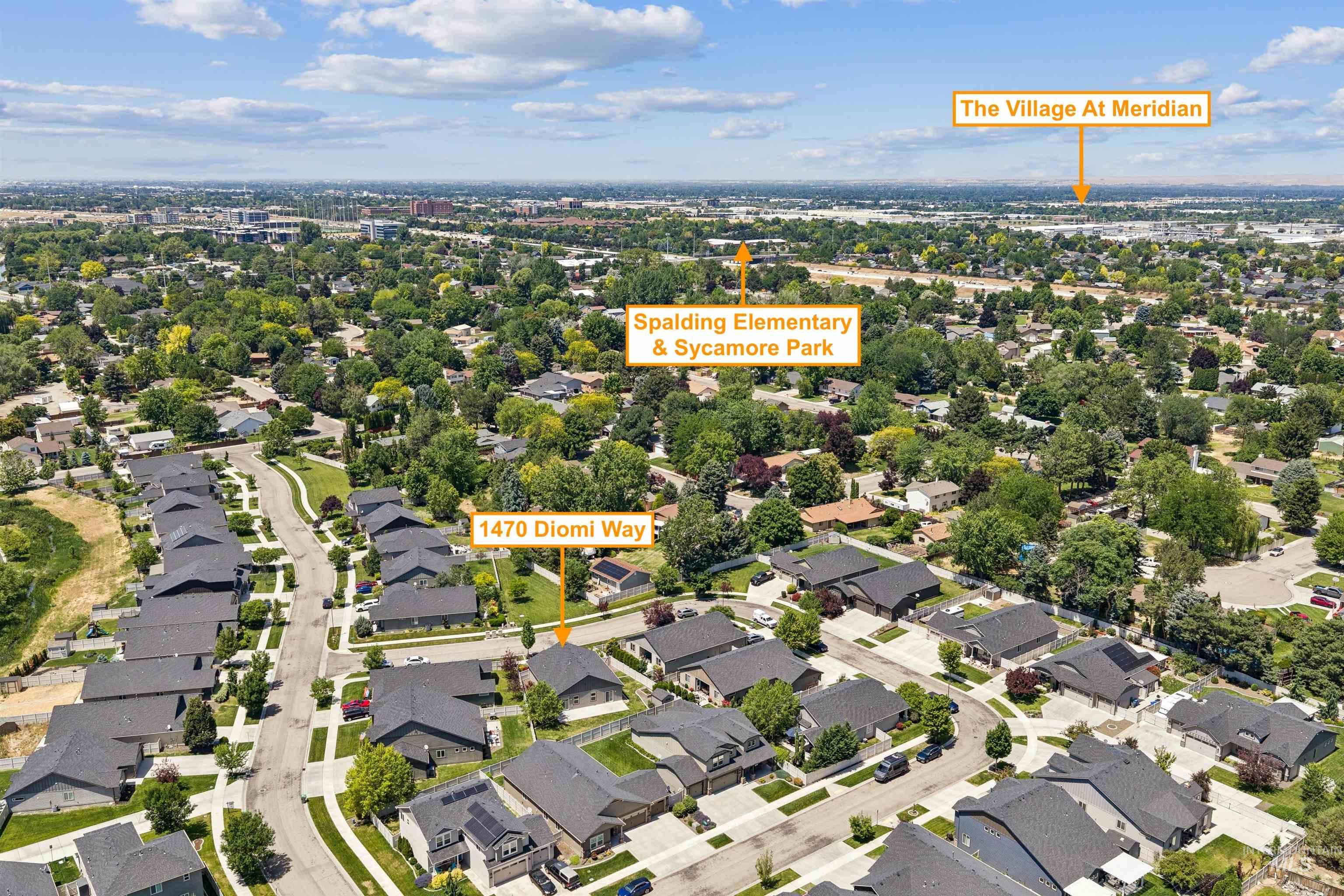1470 S Diomi way, Boise, Idaho 83709, 3 Bedrooms, 2 Bathrooms, Residential For Sale, Price $485,000, 98991036