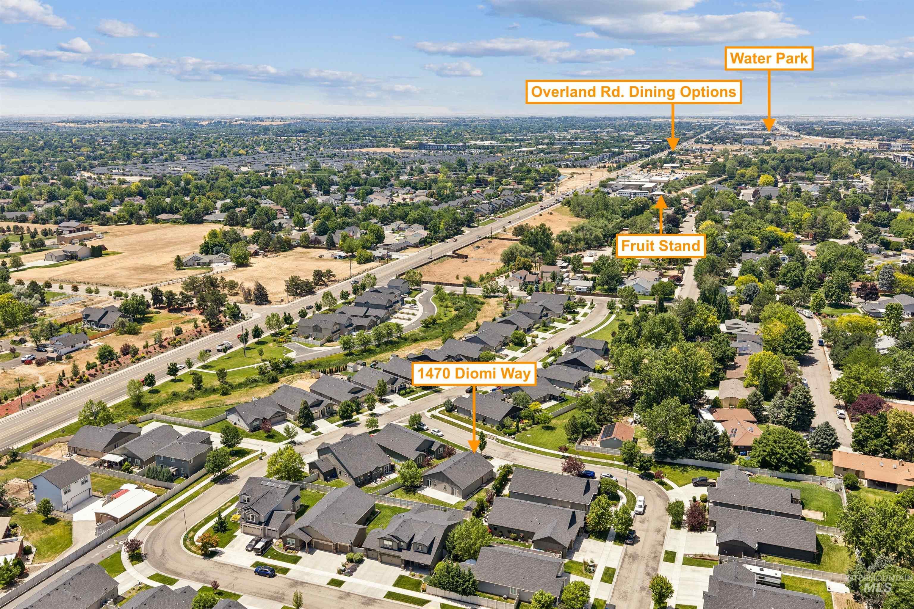 1470 S Diomi way, Boise, Idaho 83709, 3 Bedrooms, 2 Bathrooms, Residential For Sale, Price $485,000, 98991036