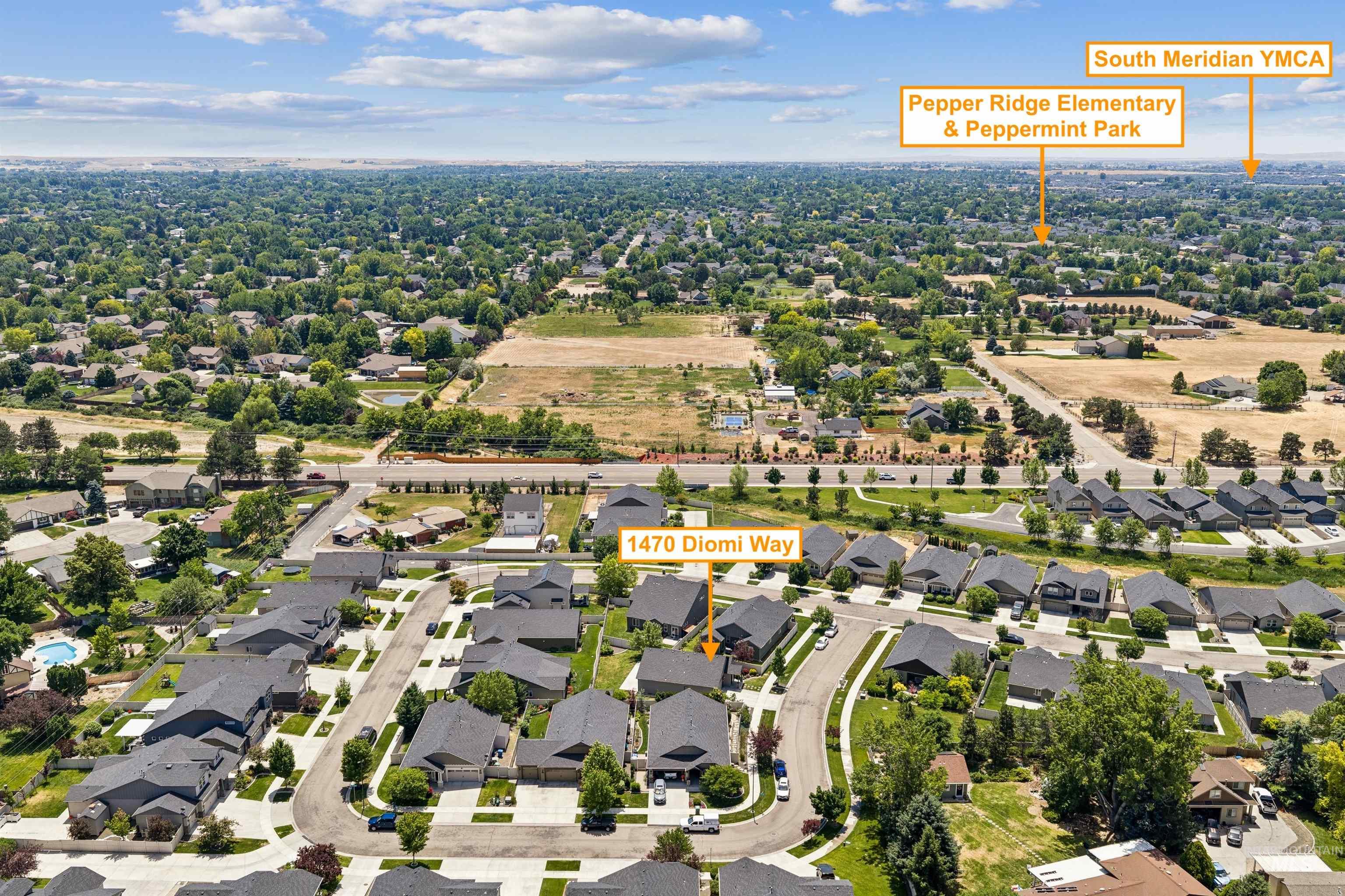 1470 S Diomi way, Boise, Idaho 83709, 3 Bedrooms, 2 Bathrooms, Residential For Sale, Price $485,000, 98991036