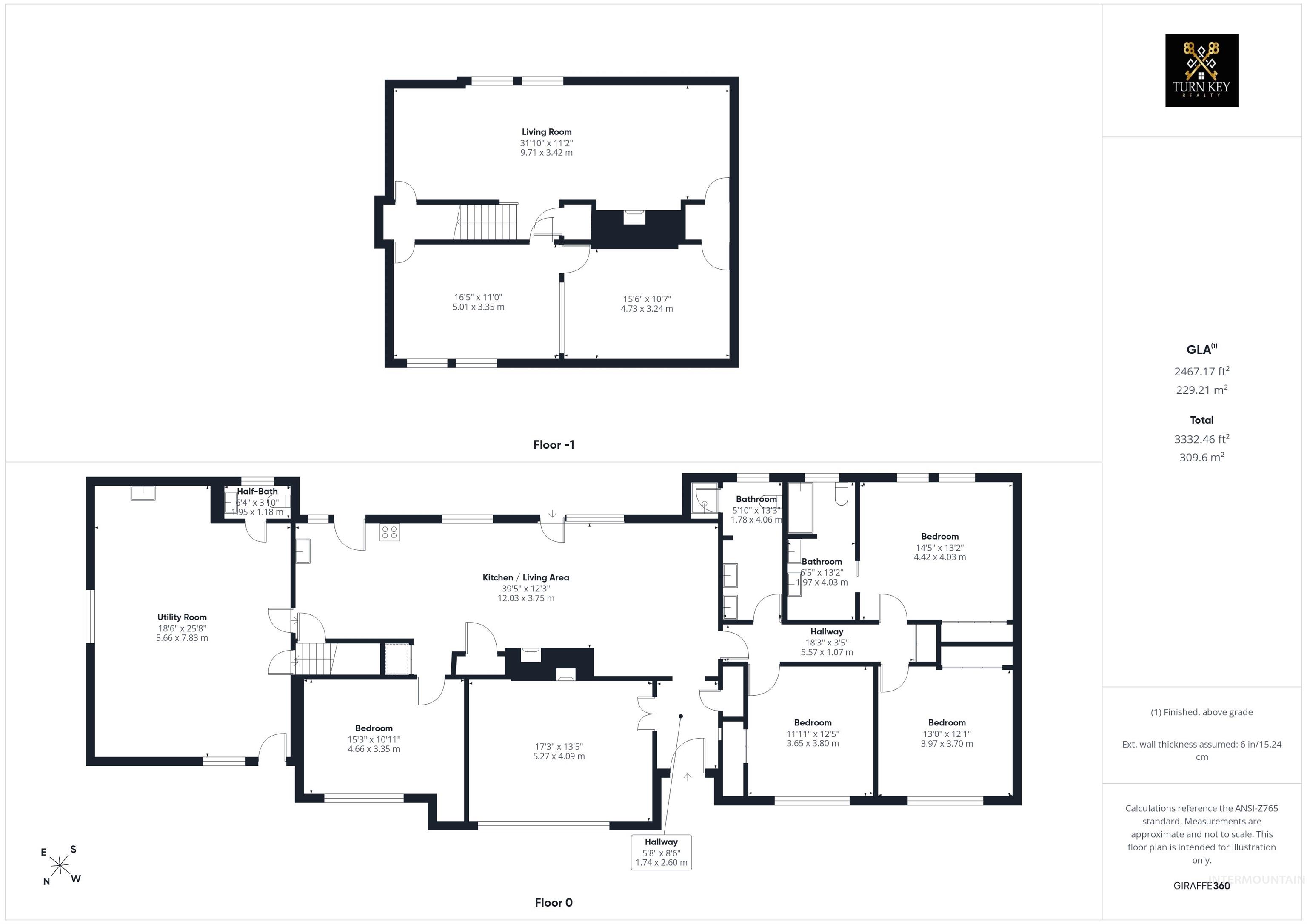 253 N 700 West, Paul, Idaho 83347, 5 Bedrooms, 2.5 Bathrooms, Residential For Sale, Price $575,000, 98991037