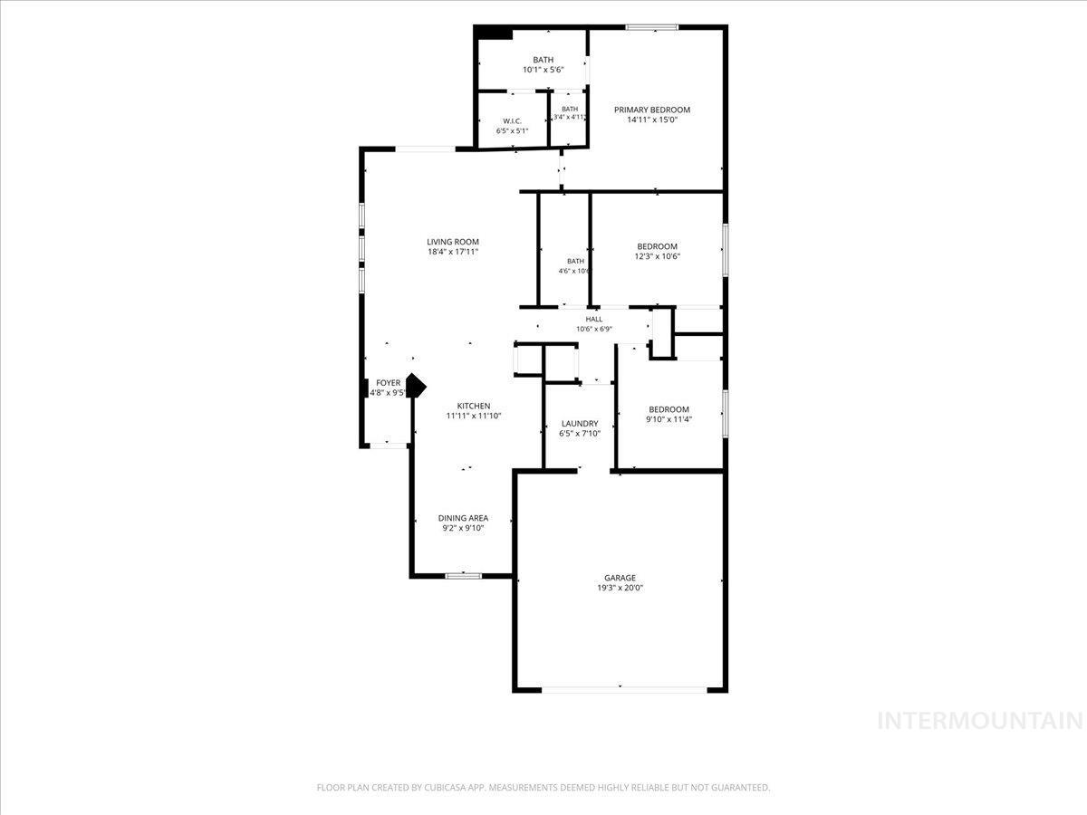 5170 N N Maplestone Ave., Meridian, Idaho 83646, 3 Bedrooms, 2 Bathrooms, Residential For Sale, Price $425,000, 98991038