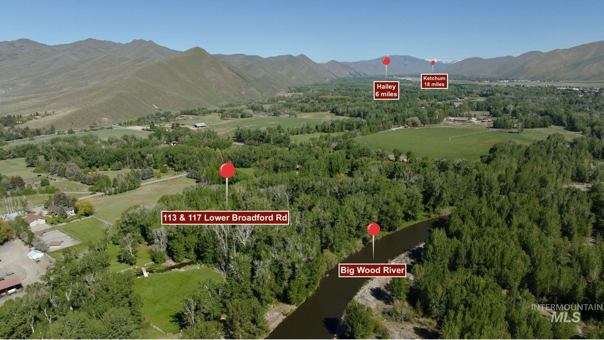 113 & 117 Lower Broadford Rf, Bellevue, Idaho 83313, Land For Sale, Price $3,500,000,MLS 98991039