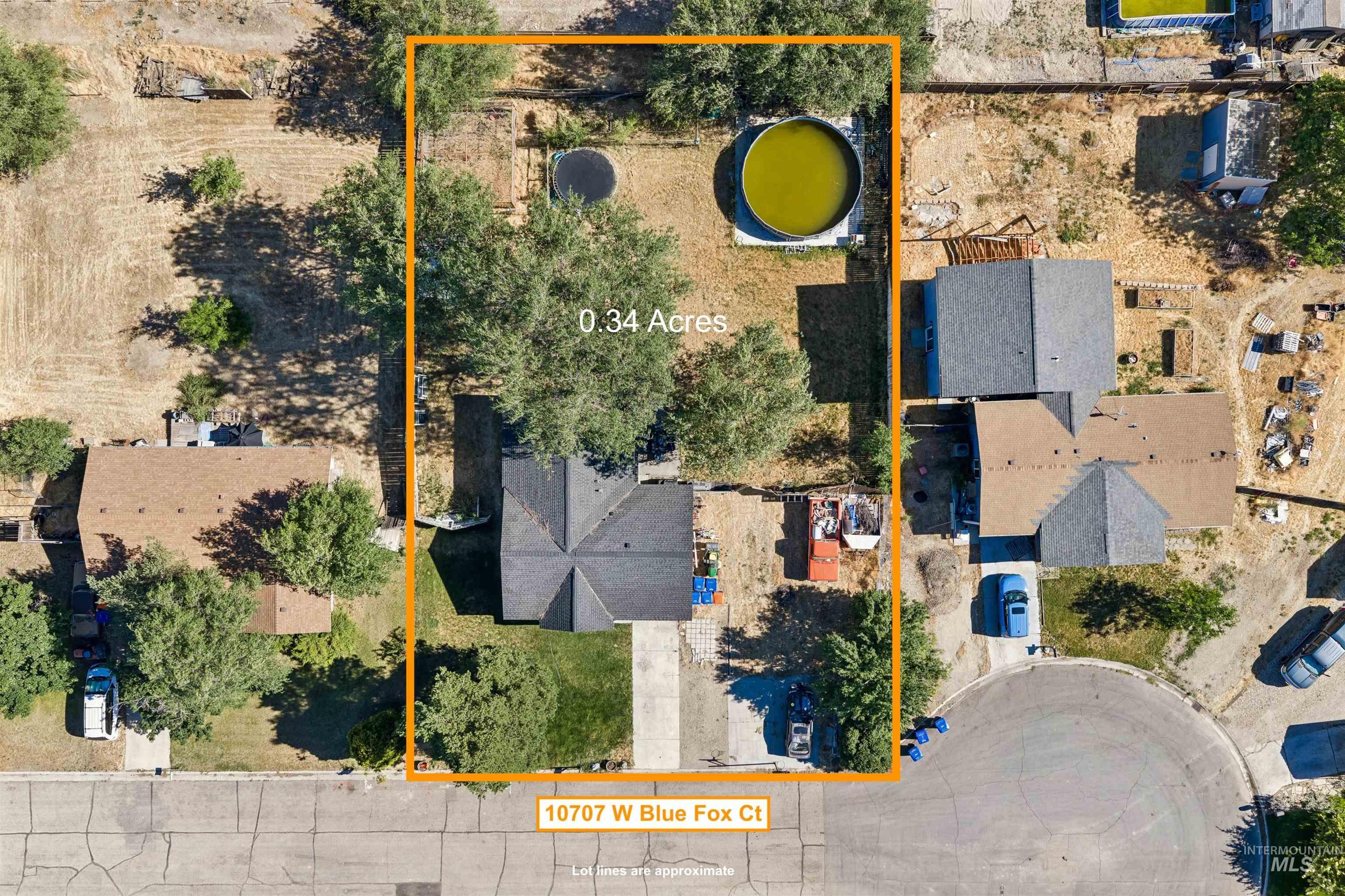 10707 W Blue Fox Ct, Boise, Idaho 83709, 3 Bedrooms, 1 Bathroom, Residential For Sale, Price $385,000, 98991042
