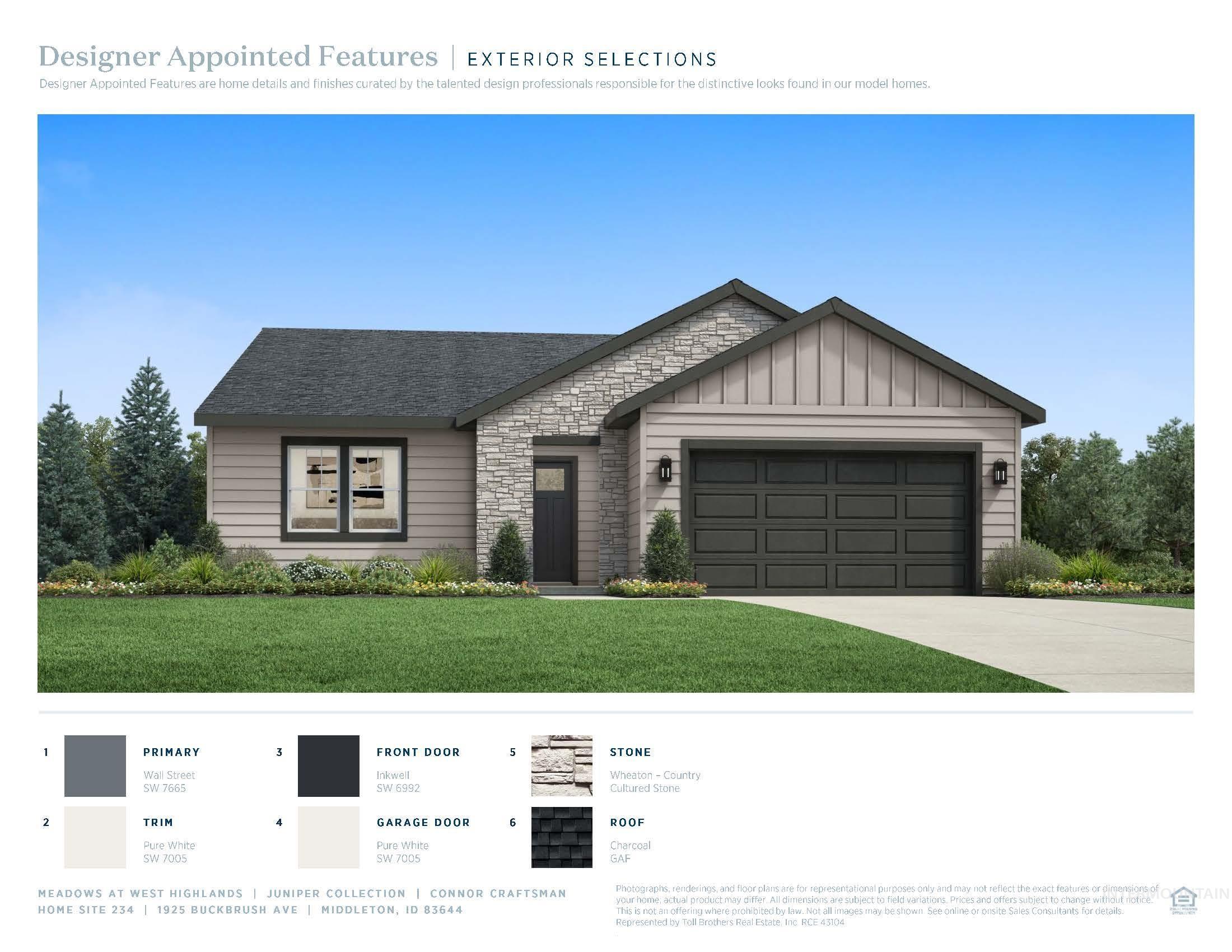 1925 Buckbrush Ave, Middleton, Idaho 83644, 3 Bedrooms, 2 Bathrooms, Residential For Sale, Price $529,000, 98991055