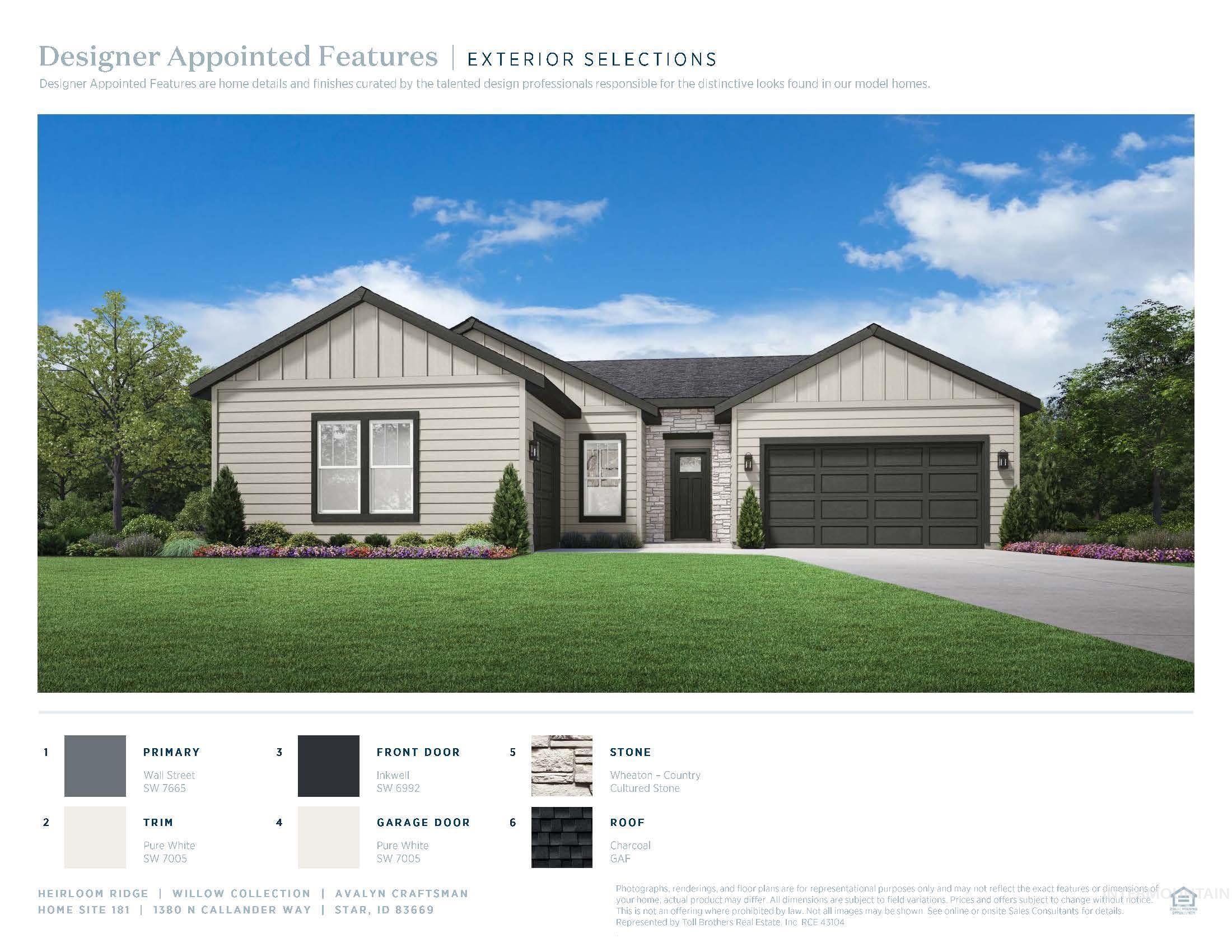 1380 N Callander Way, Star, Idaho 83669, 3 Bedrooms, 2.5 Bathrooms, Residential For Sale, Price $684,000, 98991056