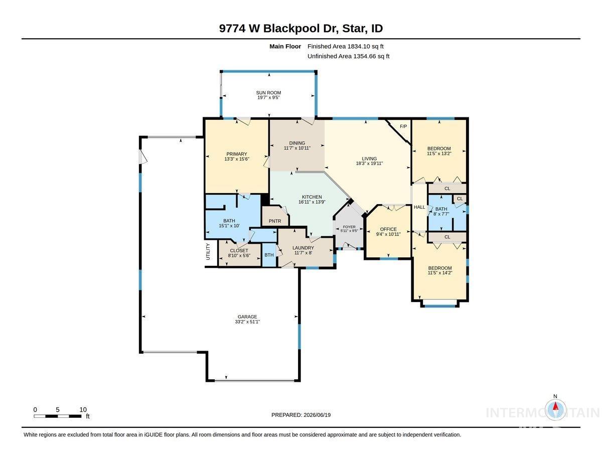 9774 W Blackpool Ct, Star, Idaho 83669, 3 Bedrooms, 2.5 Bathrooms, Residential For Sale, Price $599,999,MLS 98991058