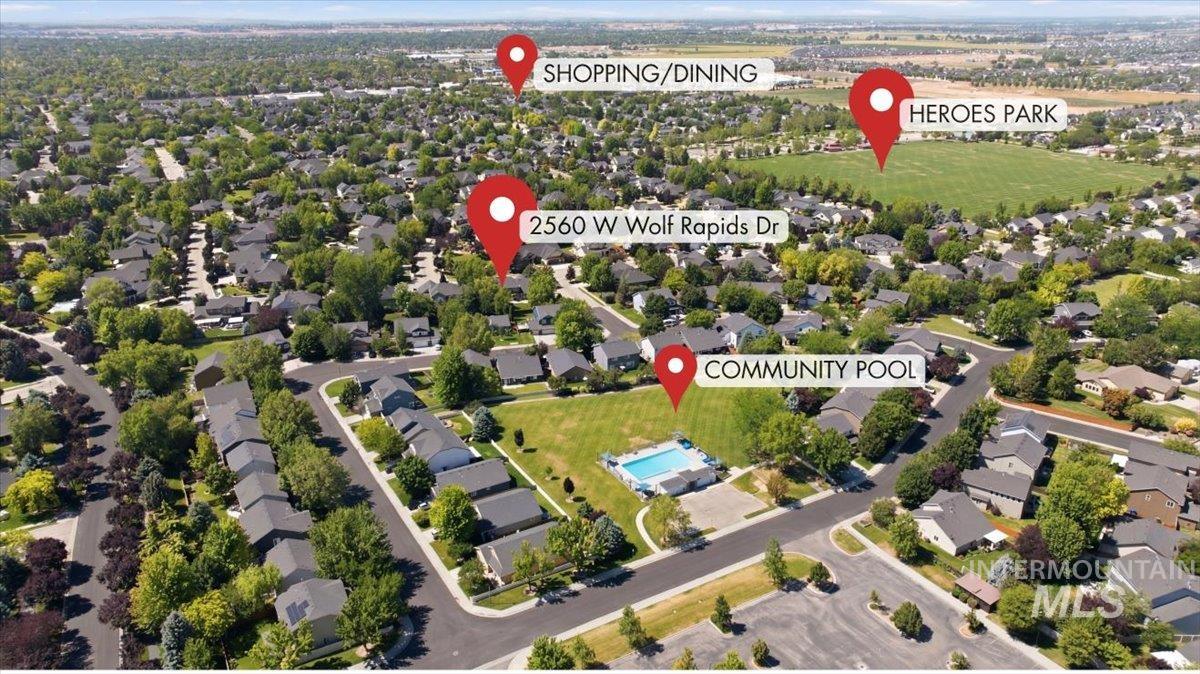 2560 W Wolf Rapids, Meridian, Idaho 83646, 4 Bedrooms, 3 Bathrooms, Residential For Sale, Price $850,000, 98991079