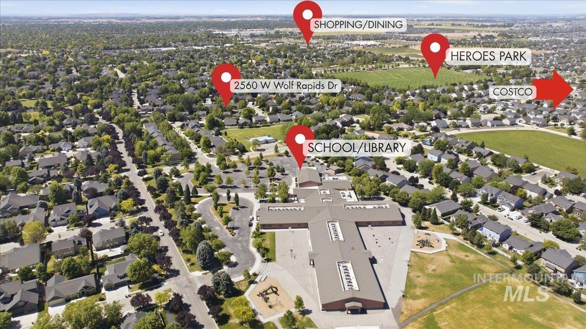 2560 W Wolf Rapids, Meridian, Idaho 83646, 4 Bedrooms, 3 Bathrooms, Residential For Sale, Price $850,000, 98991079