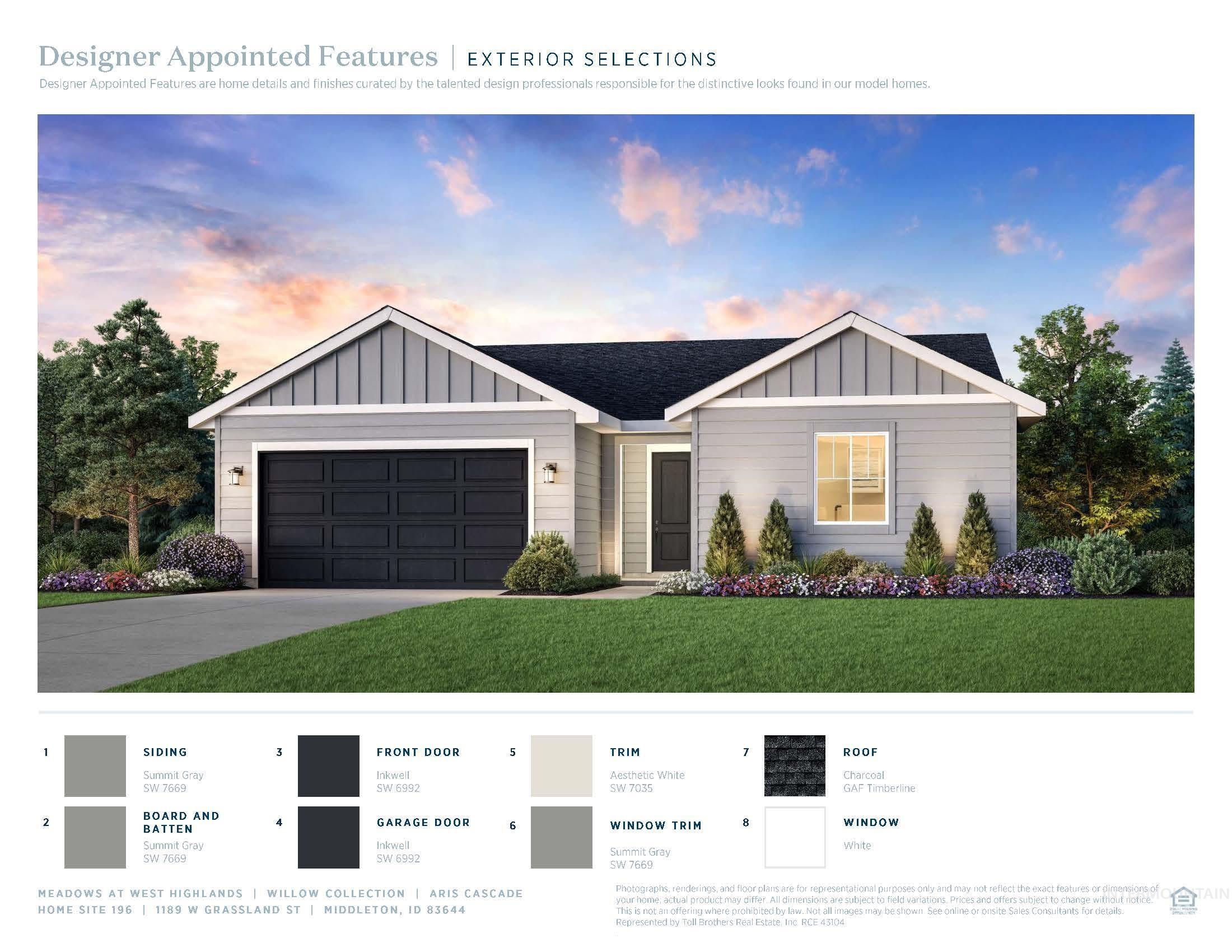1189 W Grassland St, Middleton, Idaho 83644, 3 Bedrooms, 2 Bathrooms, Residential For Sale, Price $469,000,MLS 98991080