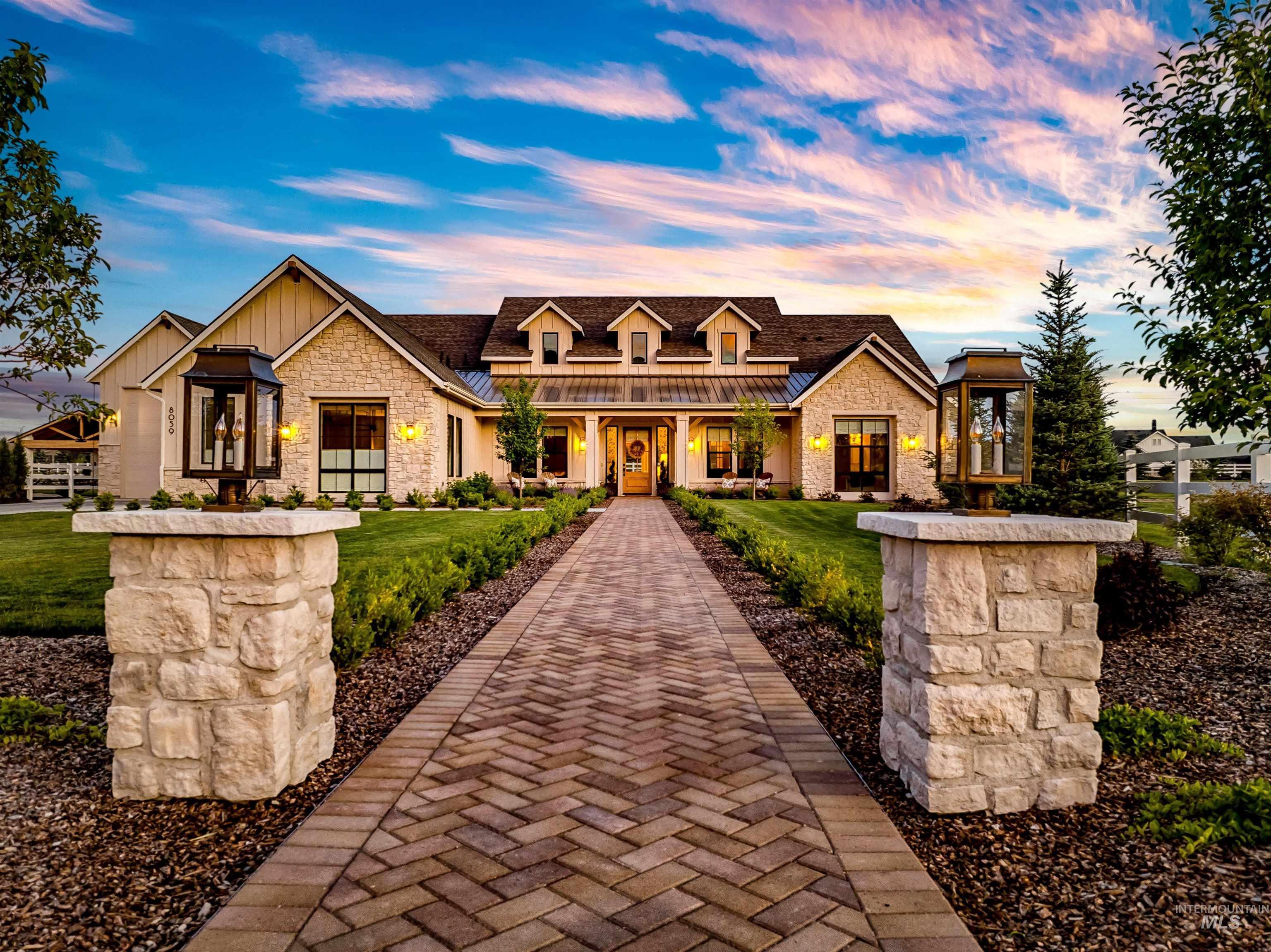 8059 W Green Horn St, Boise, Idaho 83714, 4 Bedrooms, 3.5 Bathrooms, Residential For Sale, Price $3,290,000,MLS 98991123