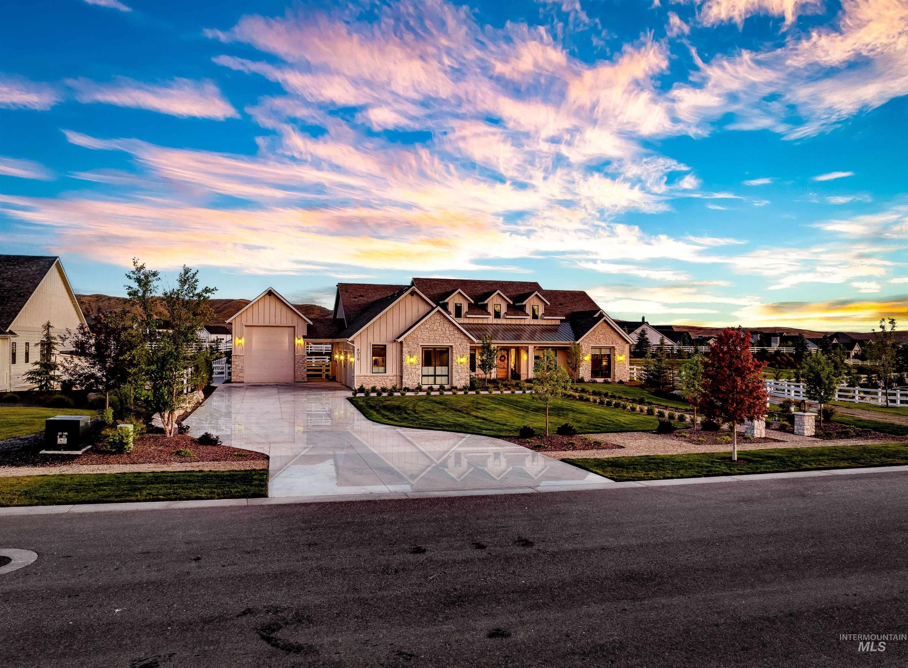 8059 W Green Horn St, Boise, Idaho 83714, 4 Bedrooms, 3.5 Bathrooms, Residential For Sale, Price $3,290,000,MLS 98991123