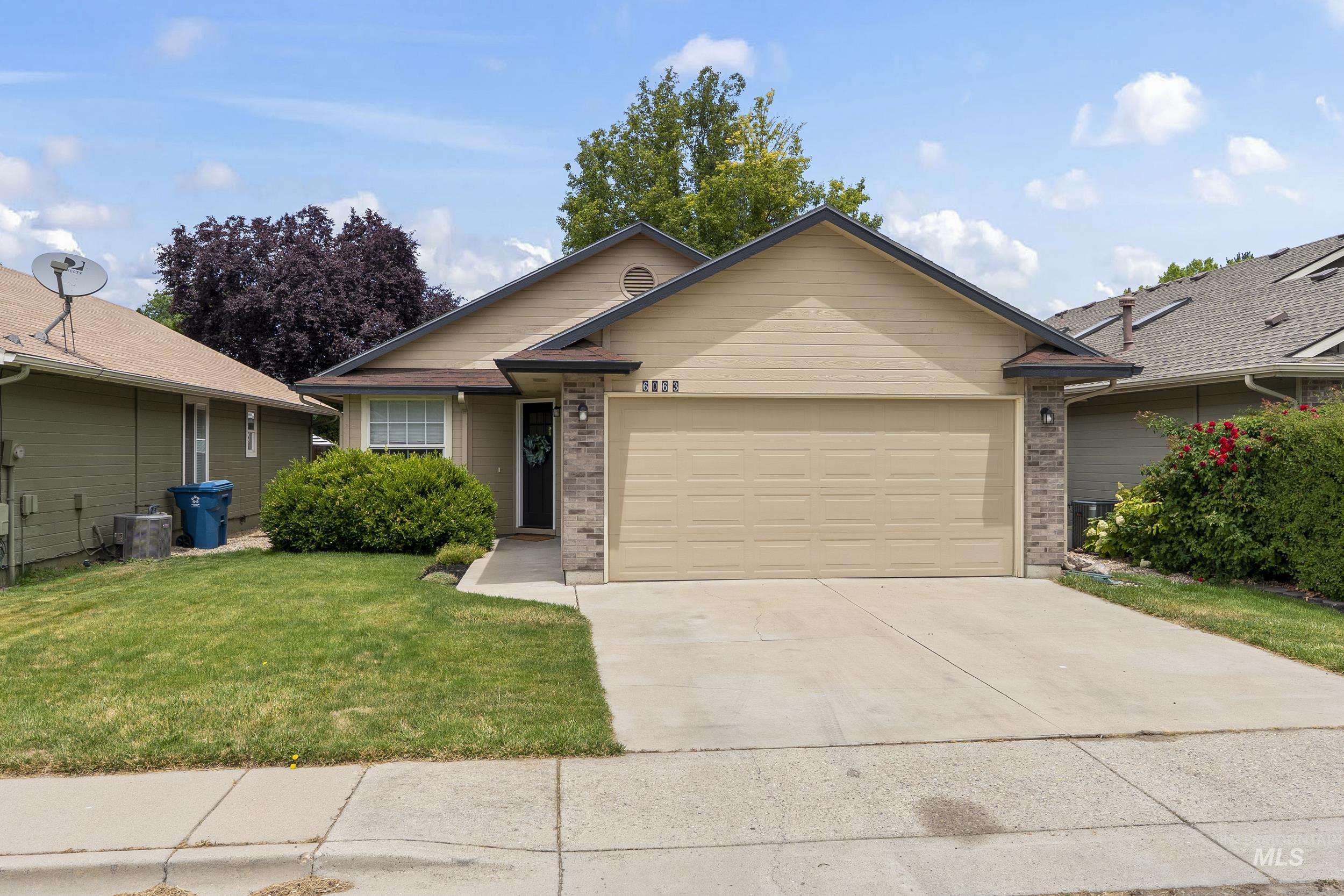 6063 W Winfield Ln, Boise, Idaho 83703, 3 Bedrooms, 2 Bathrooms, Residential For Sale, Price $399,990, 98991126