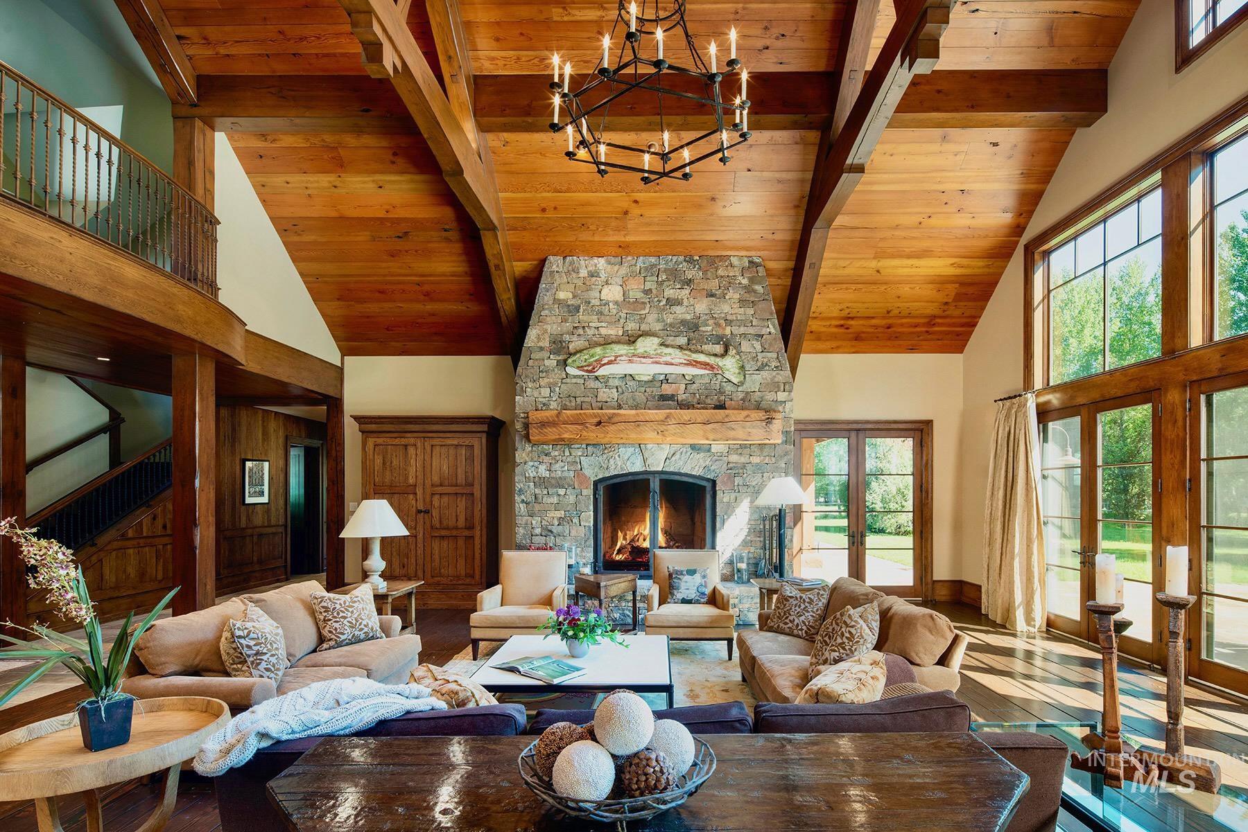 40 Fox Hollow Gulch Rd, Bellevue, Idaho 83313, 8 Bedrooms, 9.5 Bathrooms, Farm & Ranch For Sale, Price $7,500,000, 98991146