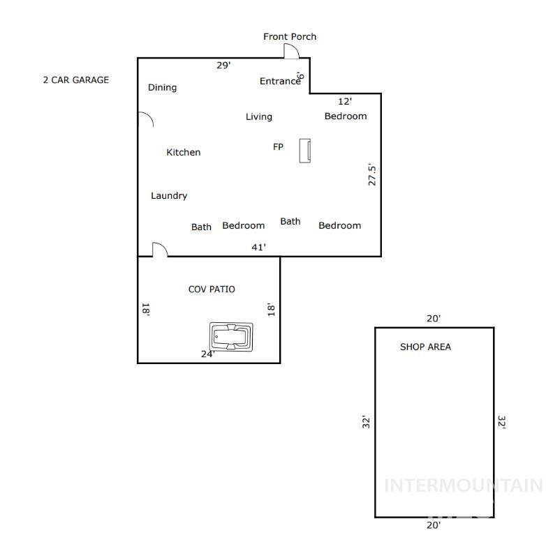 20898 Middleton Rd, Caldwell, Idaho 83605, 3 Bedrooms, 2 Bathrooms, Residential For Sale, Price $799,000,MLS 98991194