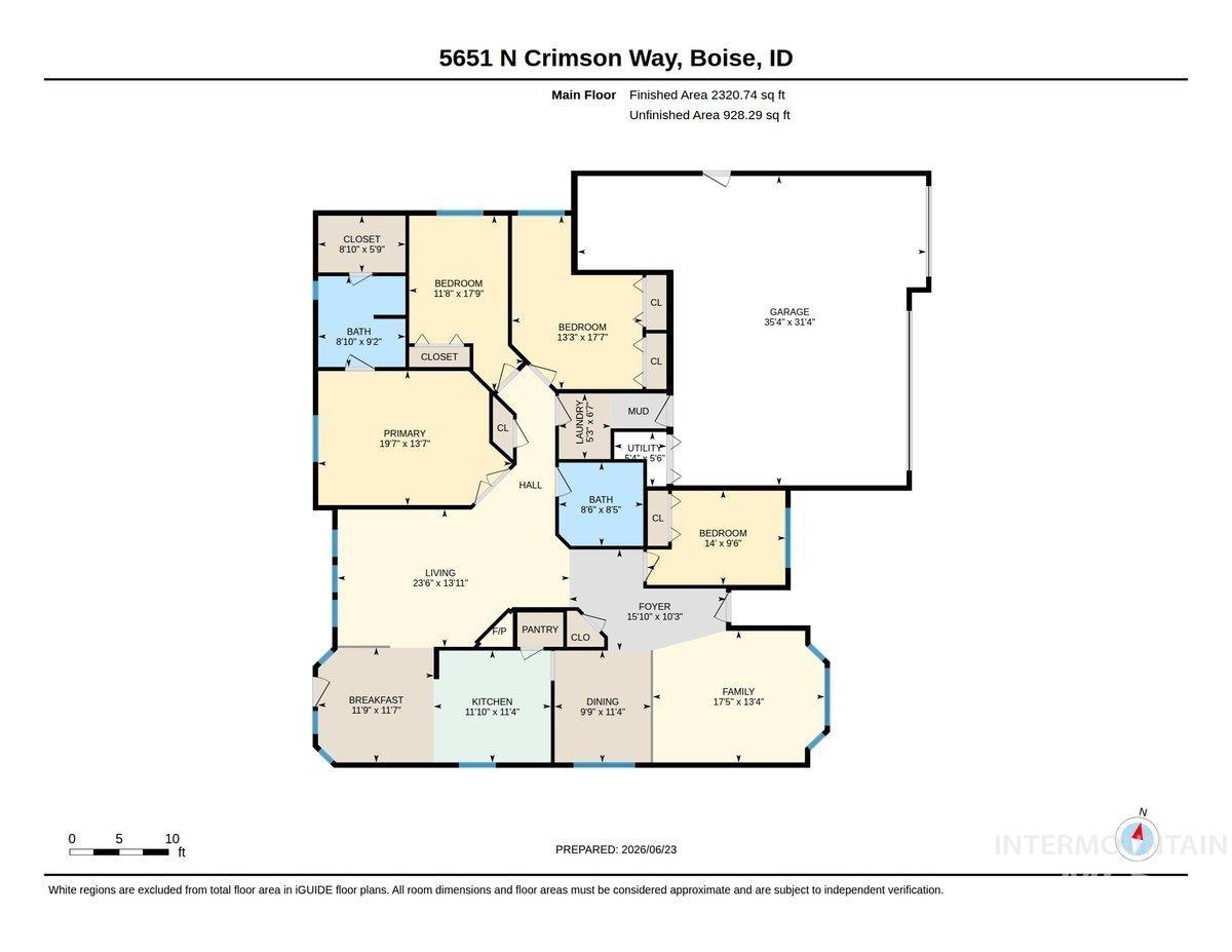 5651 N Crimson Way, Boise, Idaho 83703, 4 Bedrooms, 2 Bathrooms, Residential For Sale, Price $630,000,MLS 98991311