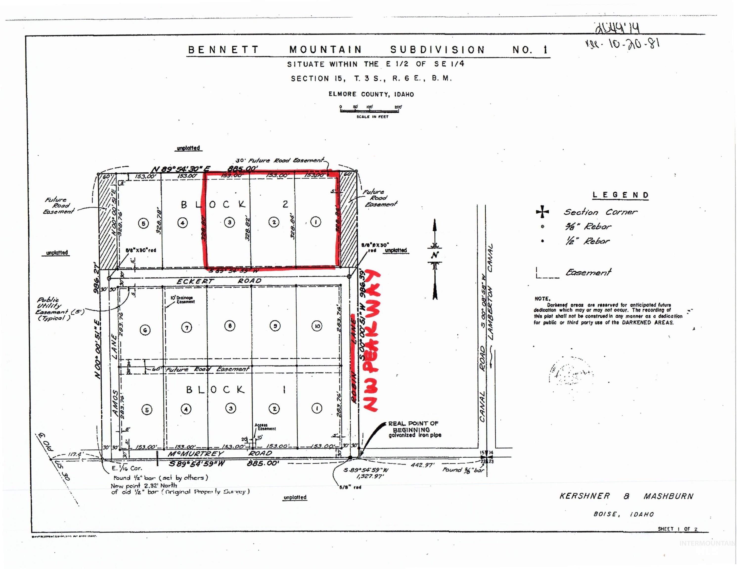 Lot 2 Bennett Mtn Sub #1, Mountain Home, Idaho 83647, Land For Sale, Price $150,000,MLS 98991337