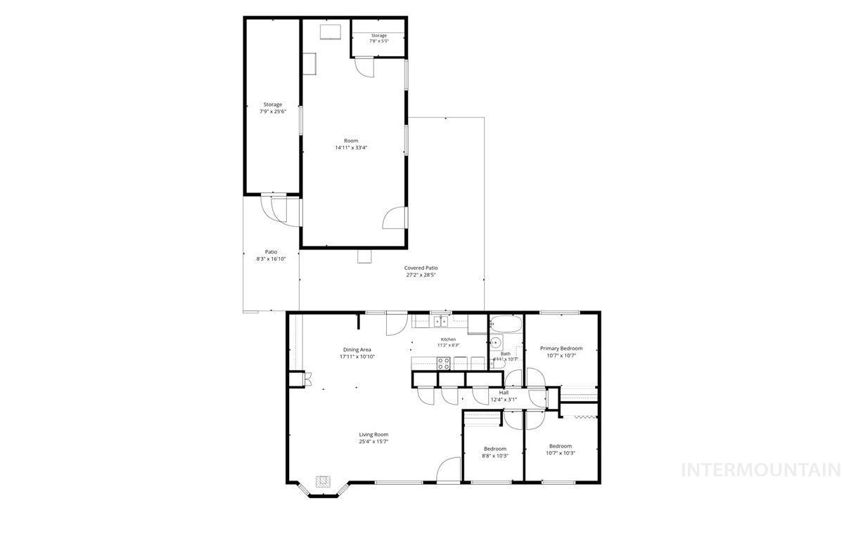 940 E 16th N, Mountain Home, Idaho 83647, 3 Bedrooms, 1 Bathroom, Residential For Sale, Price $290,000, 98991372