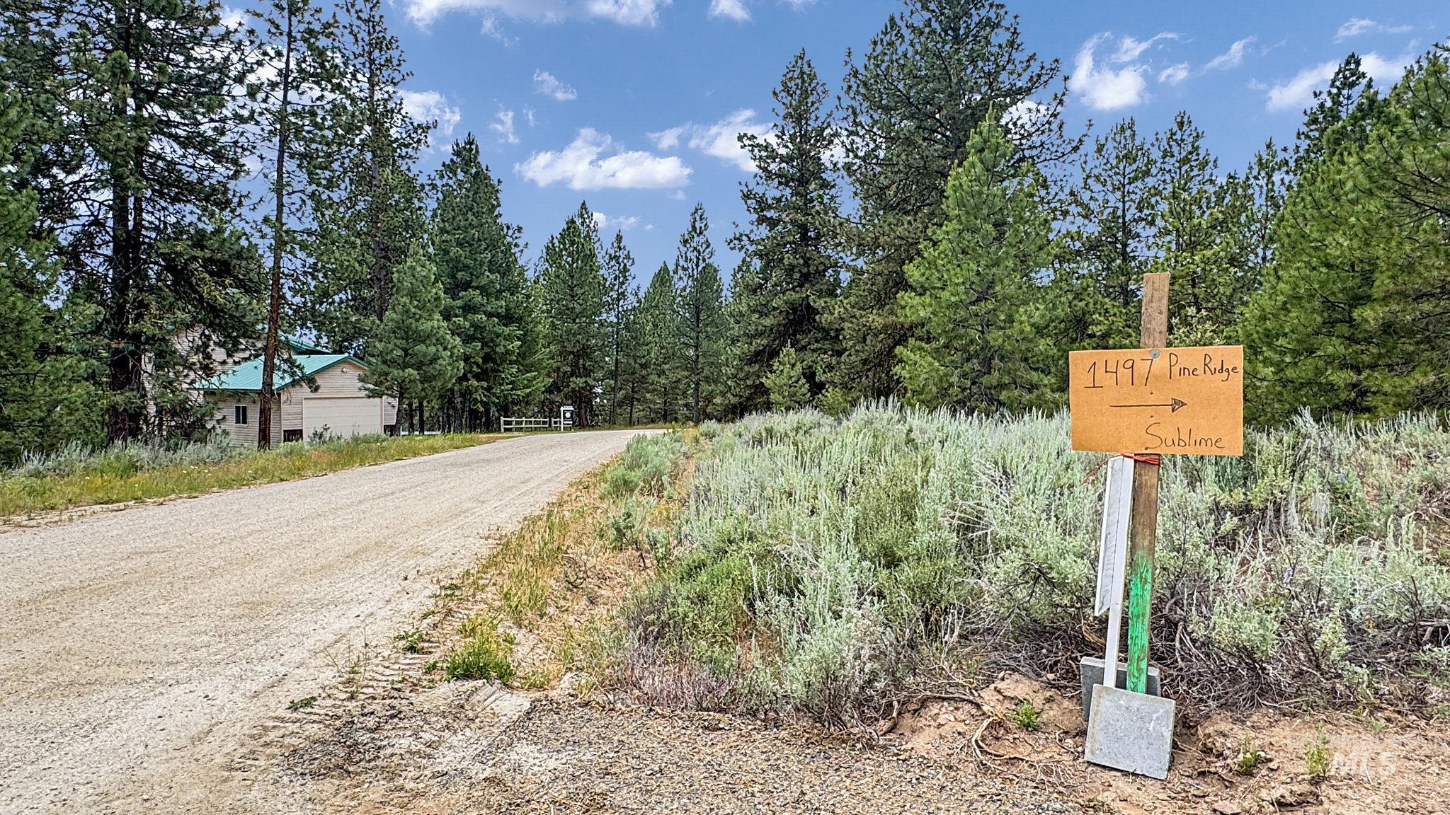 1497 Pine Ridge Dr, Cascade, Idaho 83611, Land For Sale, Price $375,000,MLS 98991396