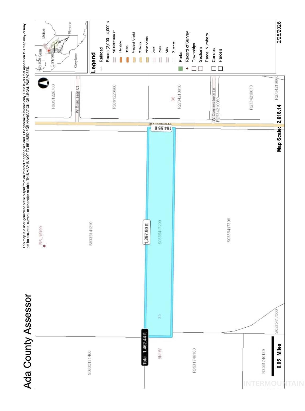 TBD N Linder Rd., Eagle, Idaho 83616, Land For Sale, Price $1,750,000,MLS 98991537