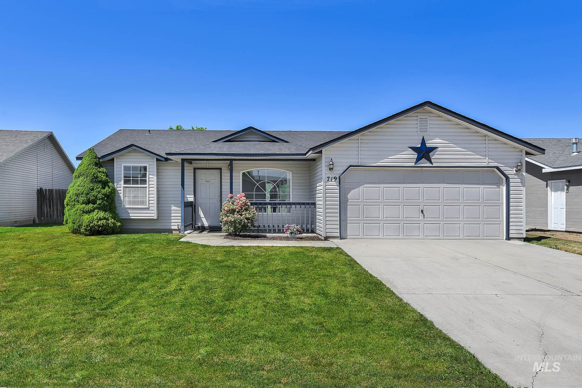719 Trailside Dr, Caldwell, Idaho 83607-1503, 3 Bedrooms, 2 Bathrooms, Residential For Sale, Price $338,950, 98991543