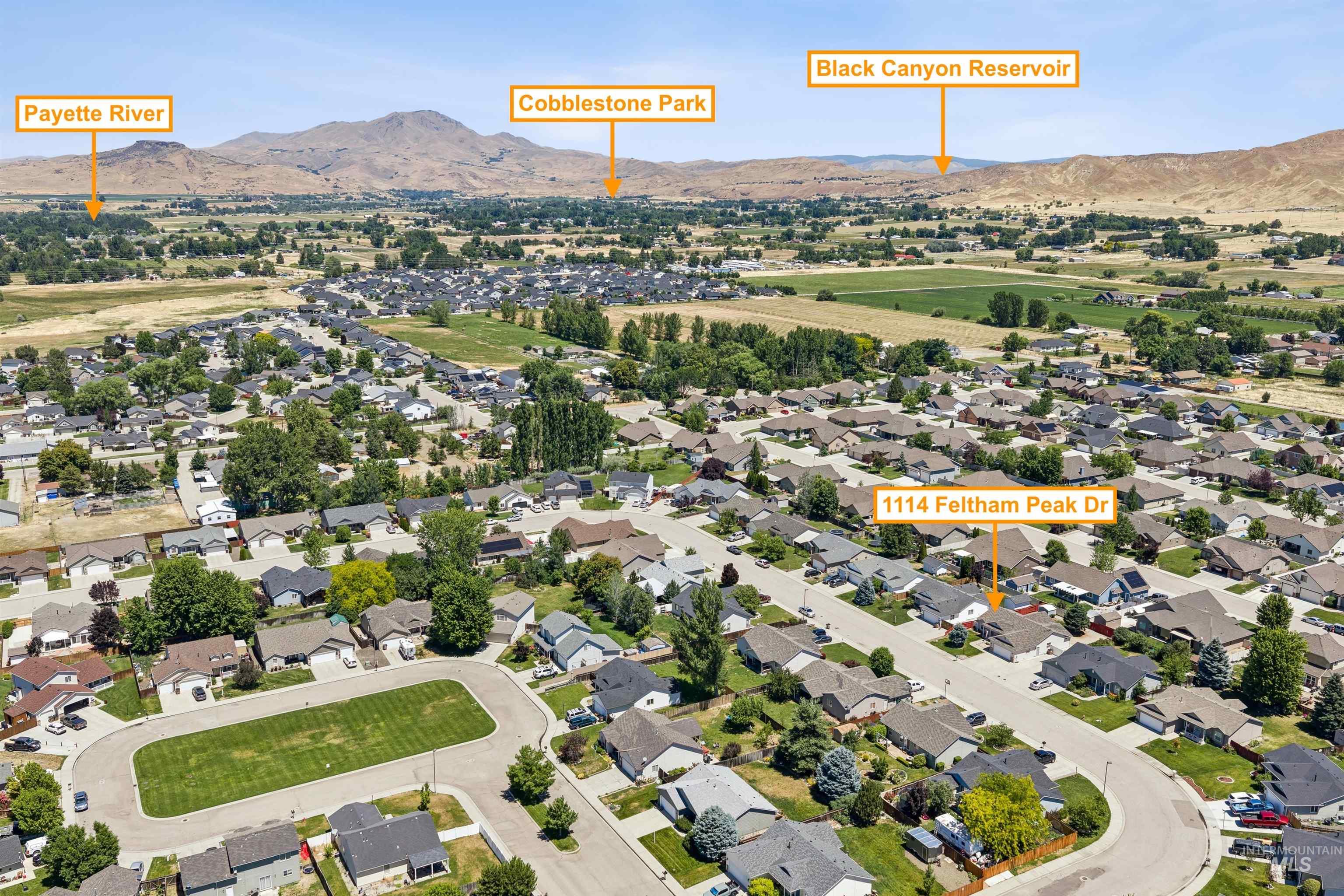 1114 Feltham Peak Way, Emmett, Idaho 83617, 3 Bedrooms, 2 Bathrooms, Residential For Sale, Price $419,900,MLS 98991551