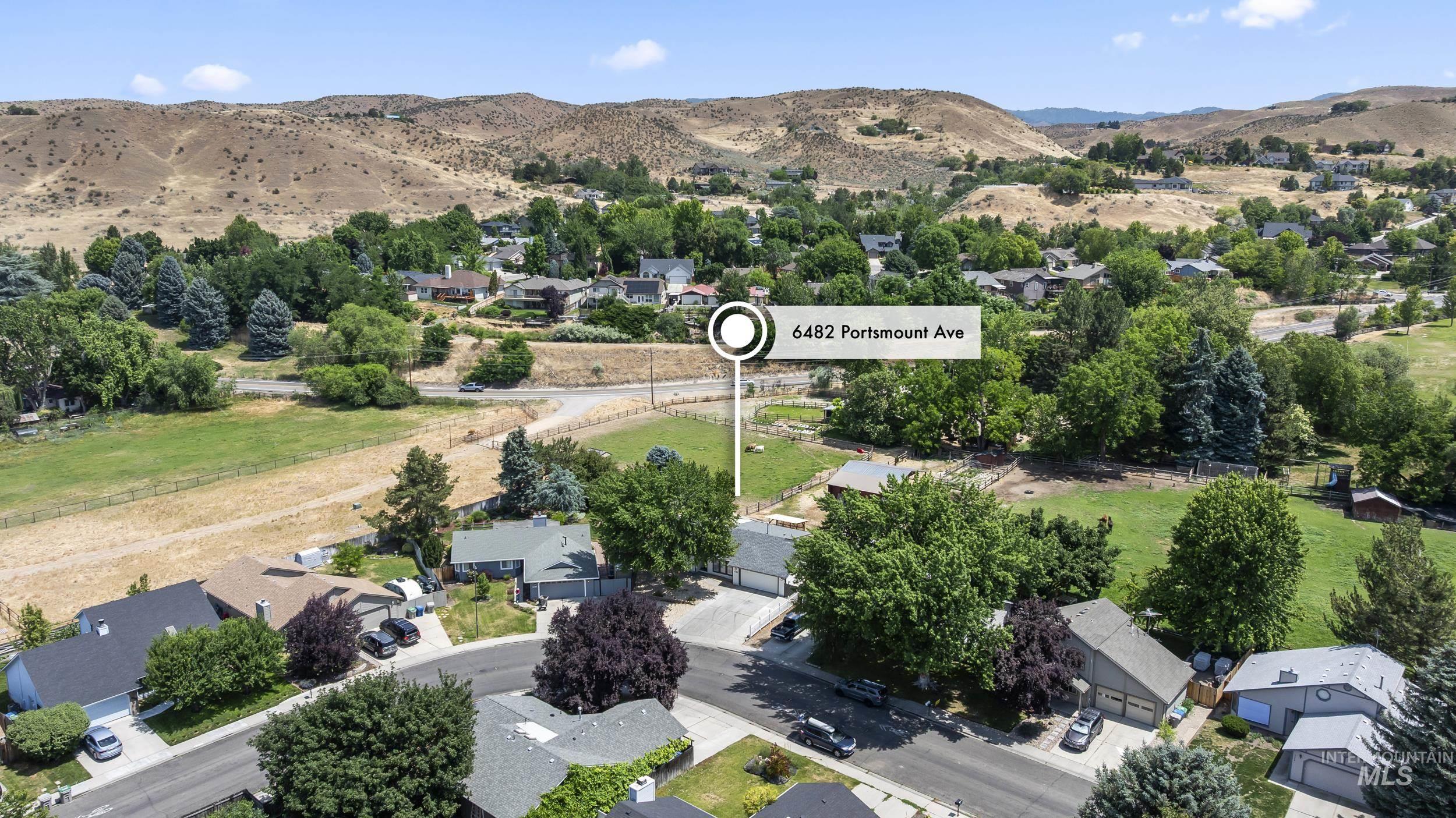 6482 N Portsmouth Ave, Boise, Idaho 83714-6114, 3 Bedrooms, 2 Bathrooms, Residential For Sale, Price $495,000,MLS 98991636