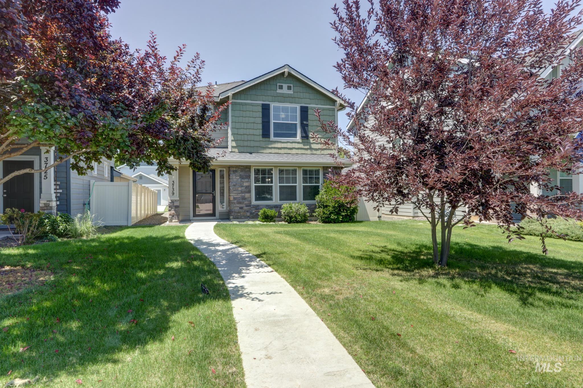 3739 N Warm Creek Ave, Meridian, Idaho 83646, 3 Bedrooms, 2.5 Bathrooms, Residential For Sale, Price $415,000,MLS 98991674