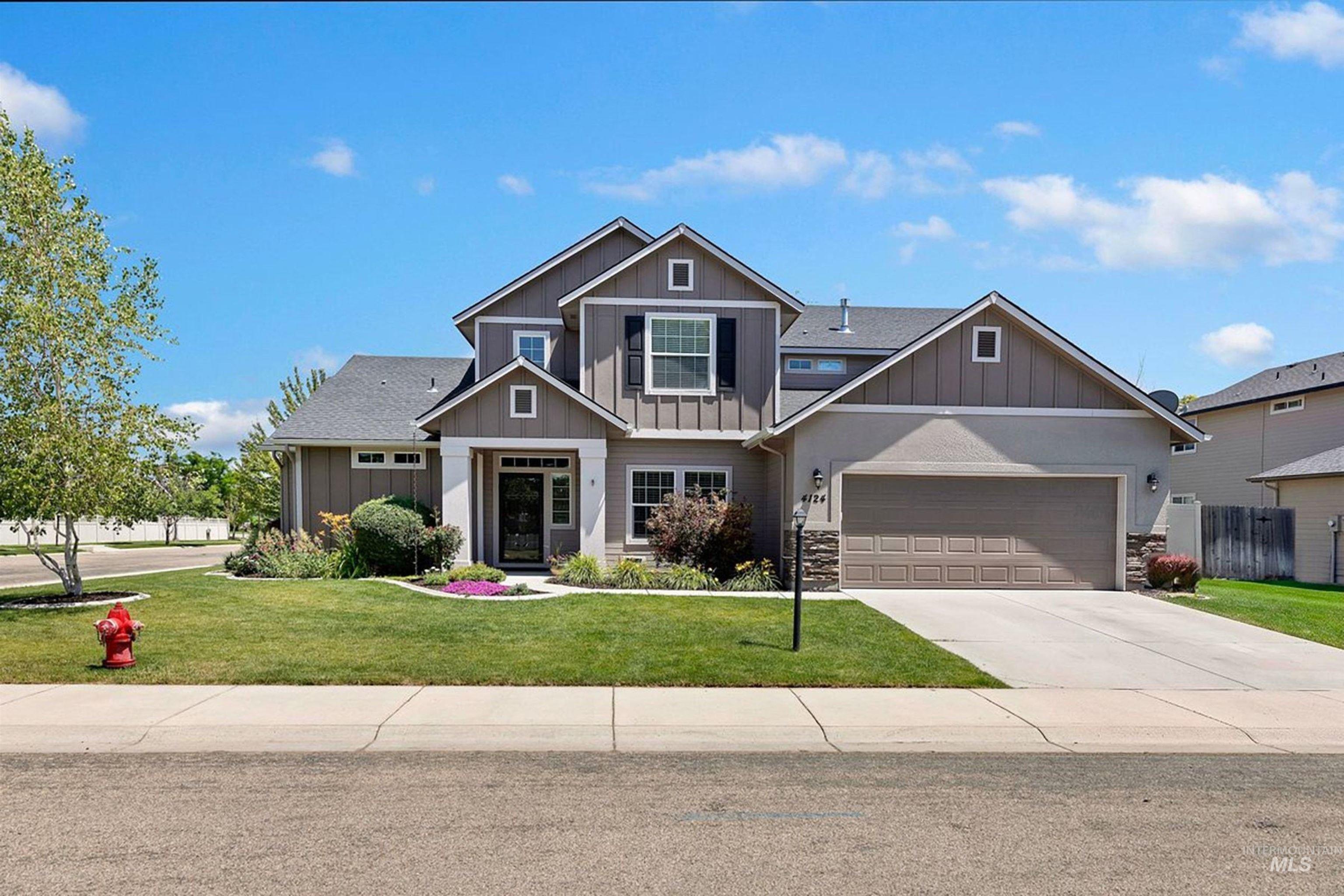 4124 N Alexis Ave, Meridian, Idaho 83646, 5 Bedrooms, 2.5 Bathrooms, Residential For Sale, Price $599,900, 98991767