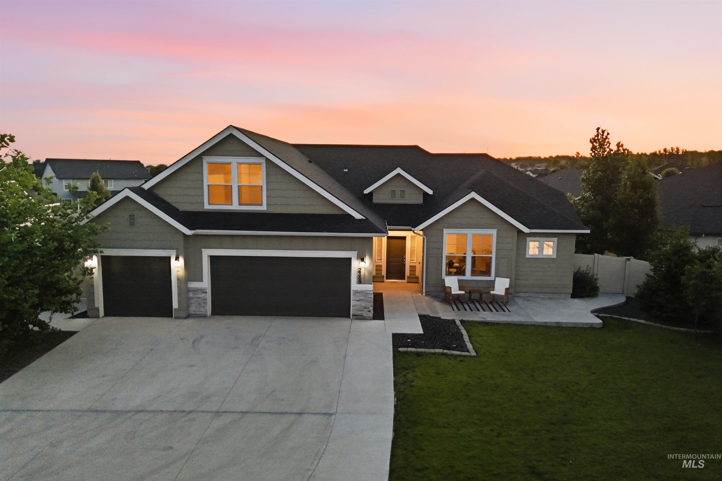 2369 N Meadowhills Ave, Star, Idaho 83669, 4 Bedrooms, 2 Bathrooms, Residential For Sale, Price $599,900, 98991781