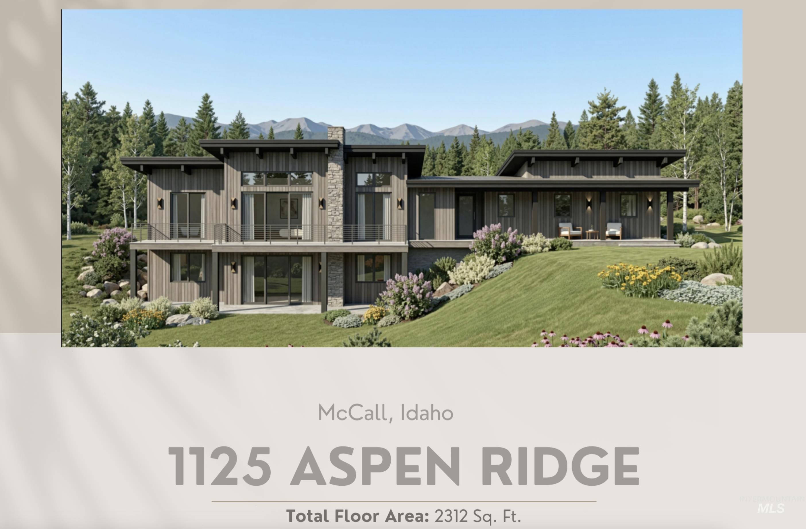 1125 Aspen Ridge, McCall, Idaho 83638, 3 Bedrooms, 2.5 Bathrooms, Residential For Sale, Price $1,695,000,MLS 98991912