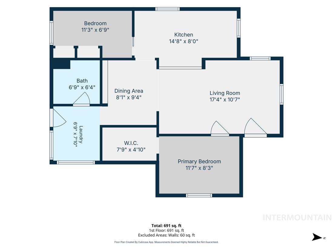 7519 E Locust Ln, Nampa, Idaho 83687, 2 Bedrooms, 1 Bathroom, Residential For Sale, Price $399,900,MLS 98991924